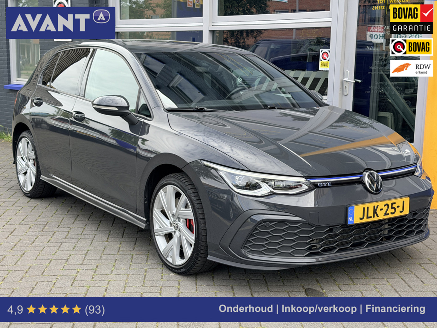 Volkswagen Golf GTE GTE - ACC - Climate - 245PK - Plug-in Hybride 2021 - voorkant