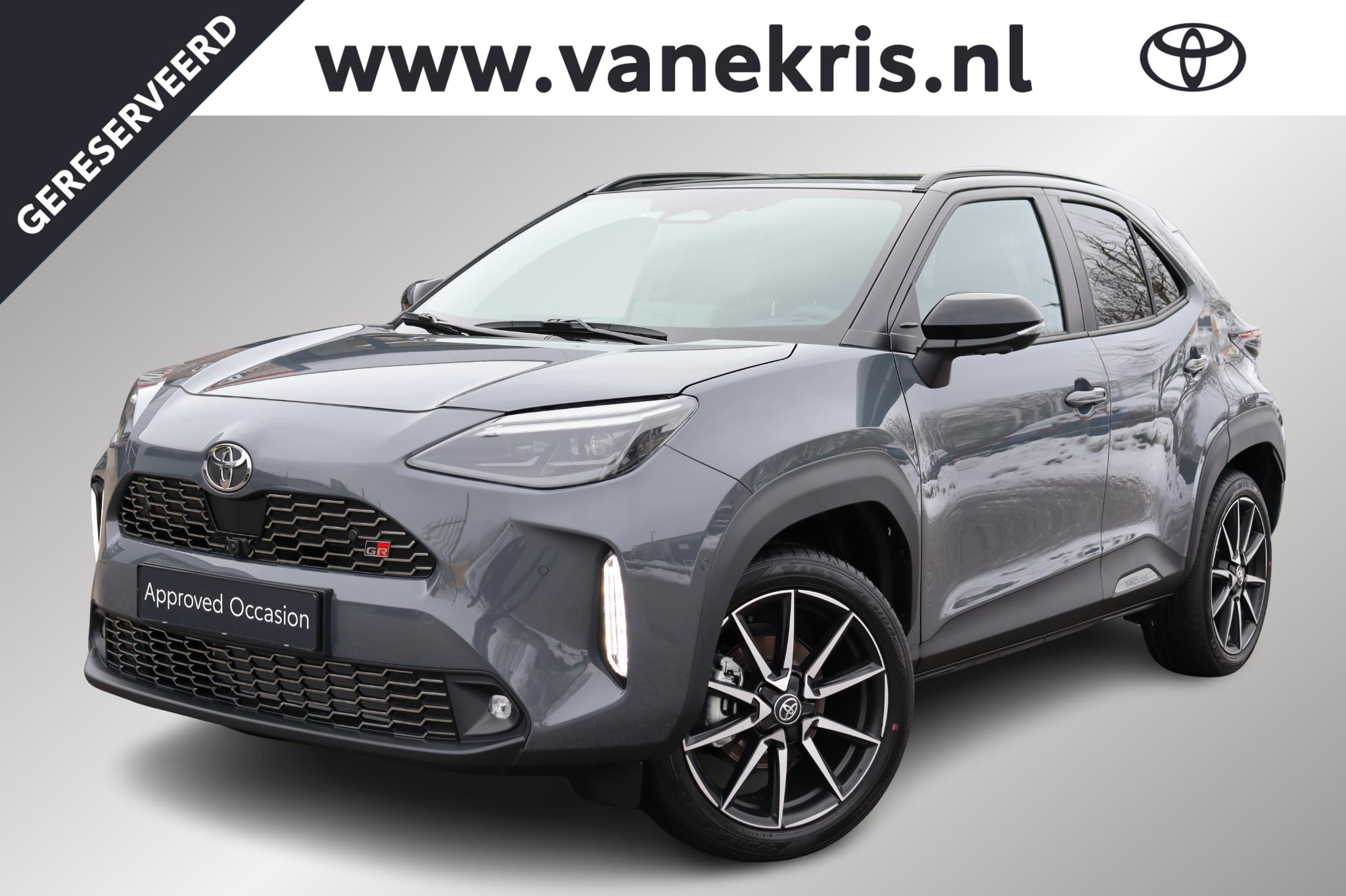 Toyota Toyota Yaris Cross 1.5 Hybrid 130 GR Sport, 360 Camera, 2026 - voorkant