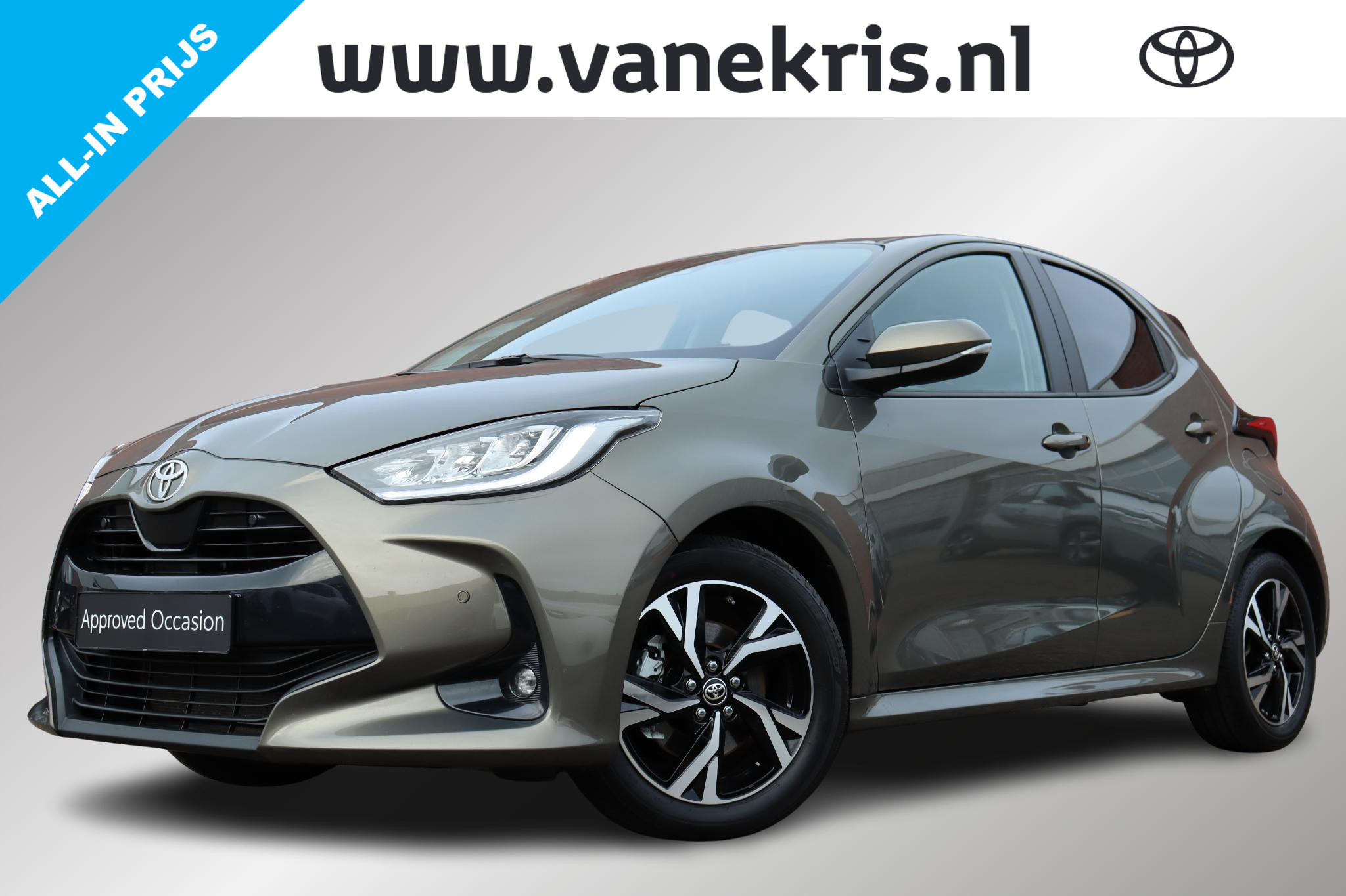 Toyota Toyota Yaris 1.5 Hybrid 115 Dynamic Comfort Pakket 2025 - voorkant