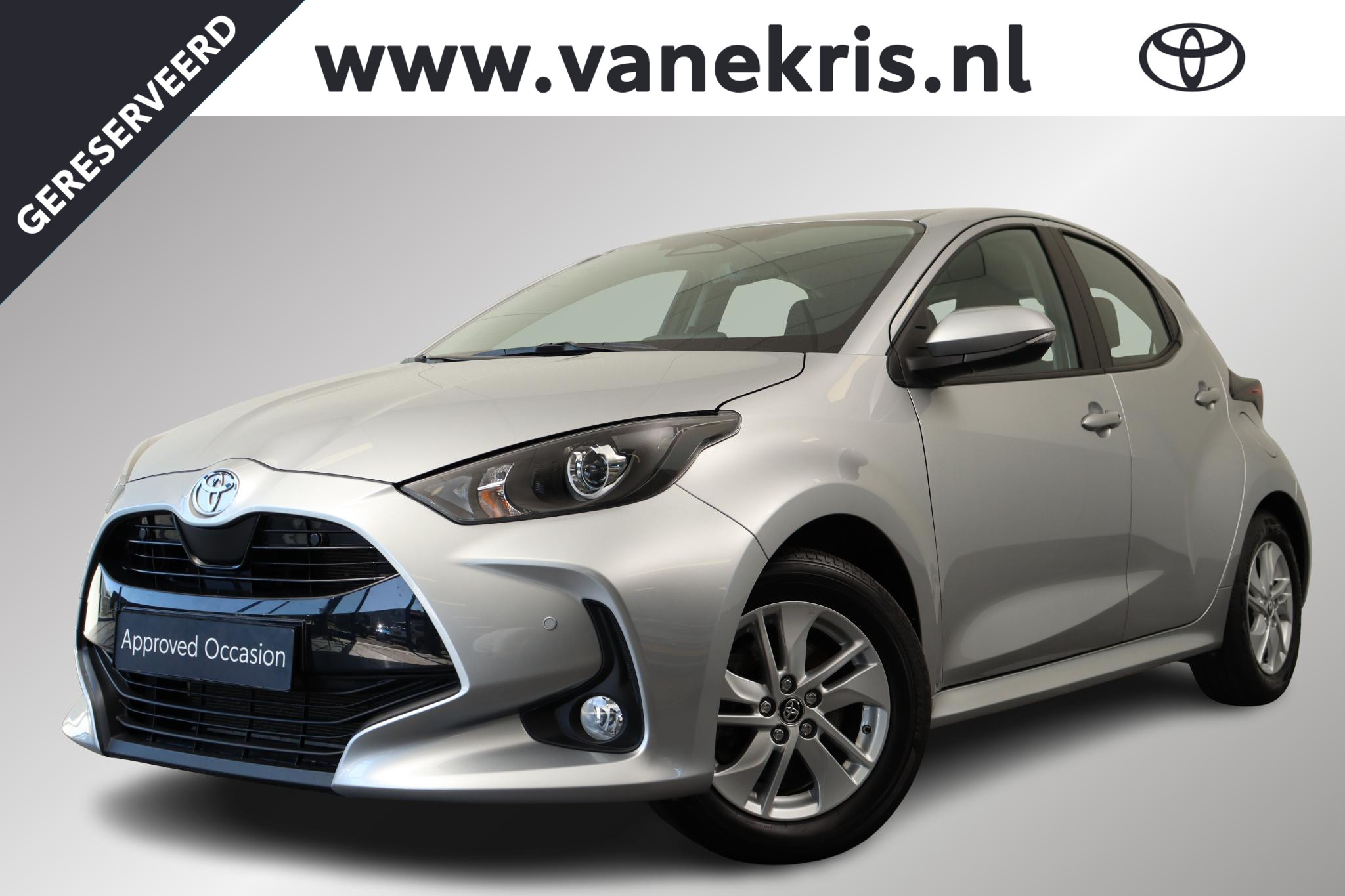Toyota Toyota Yaris 1.5 Hybrid 115 Active, Adaptieve cruise control, 2025 - voorkant