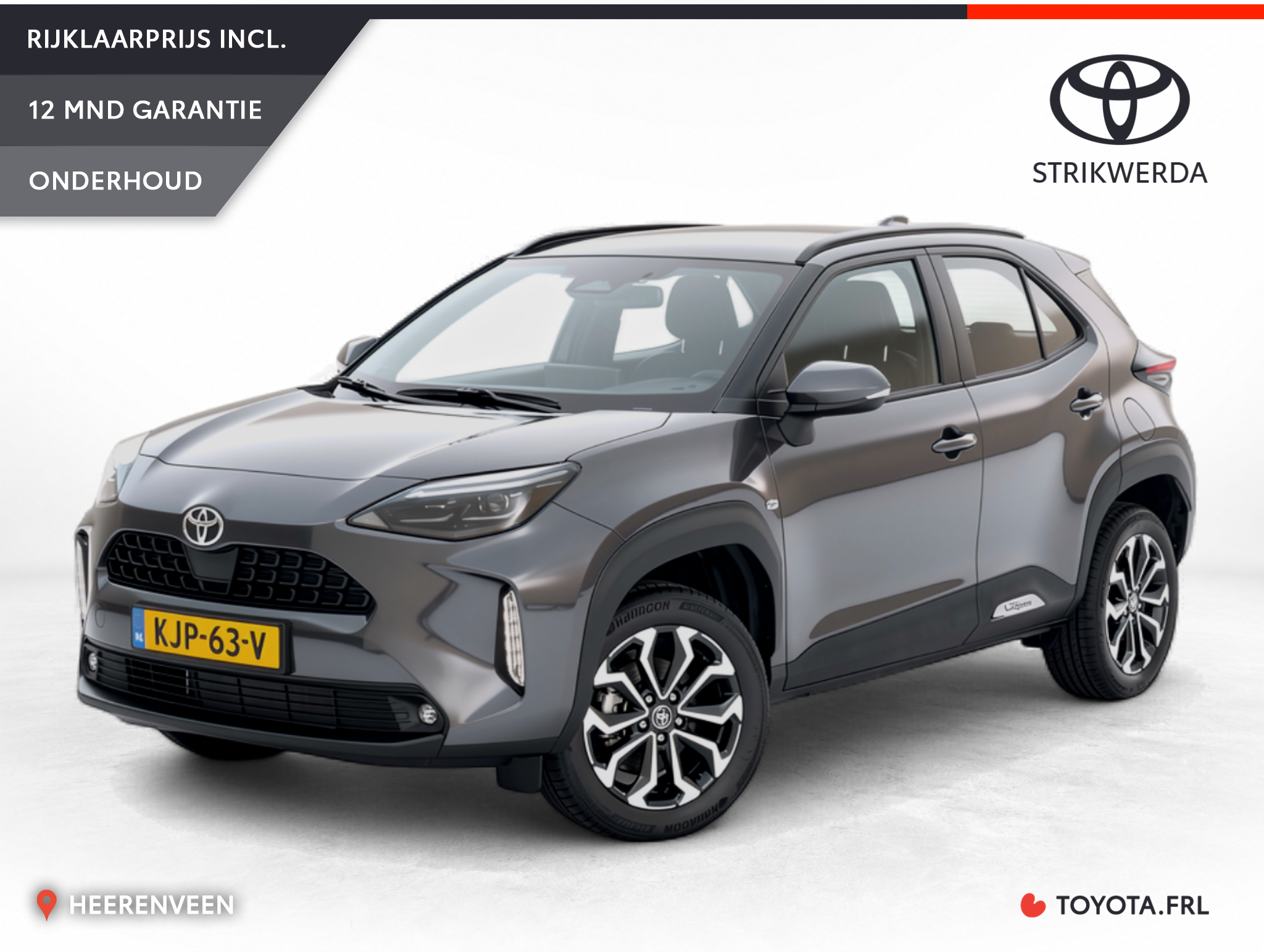 Toyota Toyota Yaris Cross 1.5 Hybrid 115 Dynamic Plus 2025 - voorkant