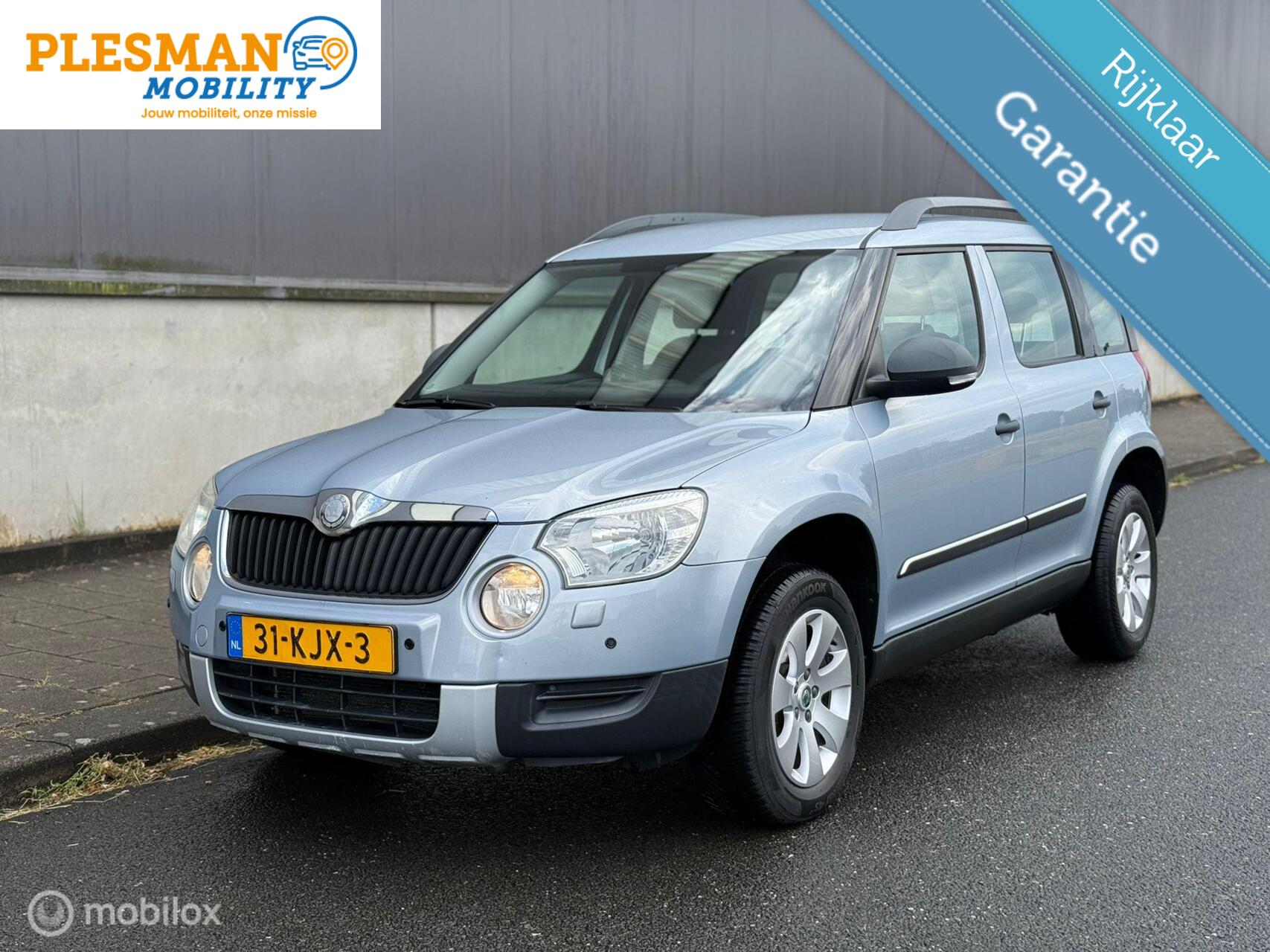 Skoda Yeti , 1.8 TSI 4x4, 1800KG trekgewicht |161 PK| 2e Eig| 2010 - voorkant