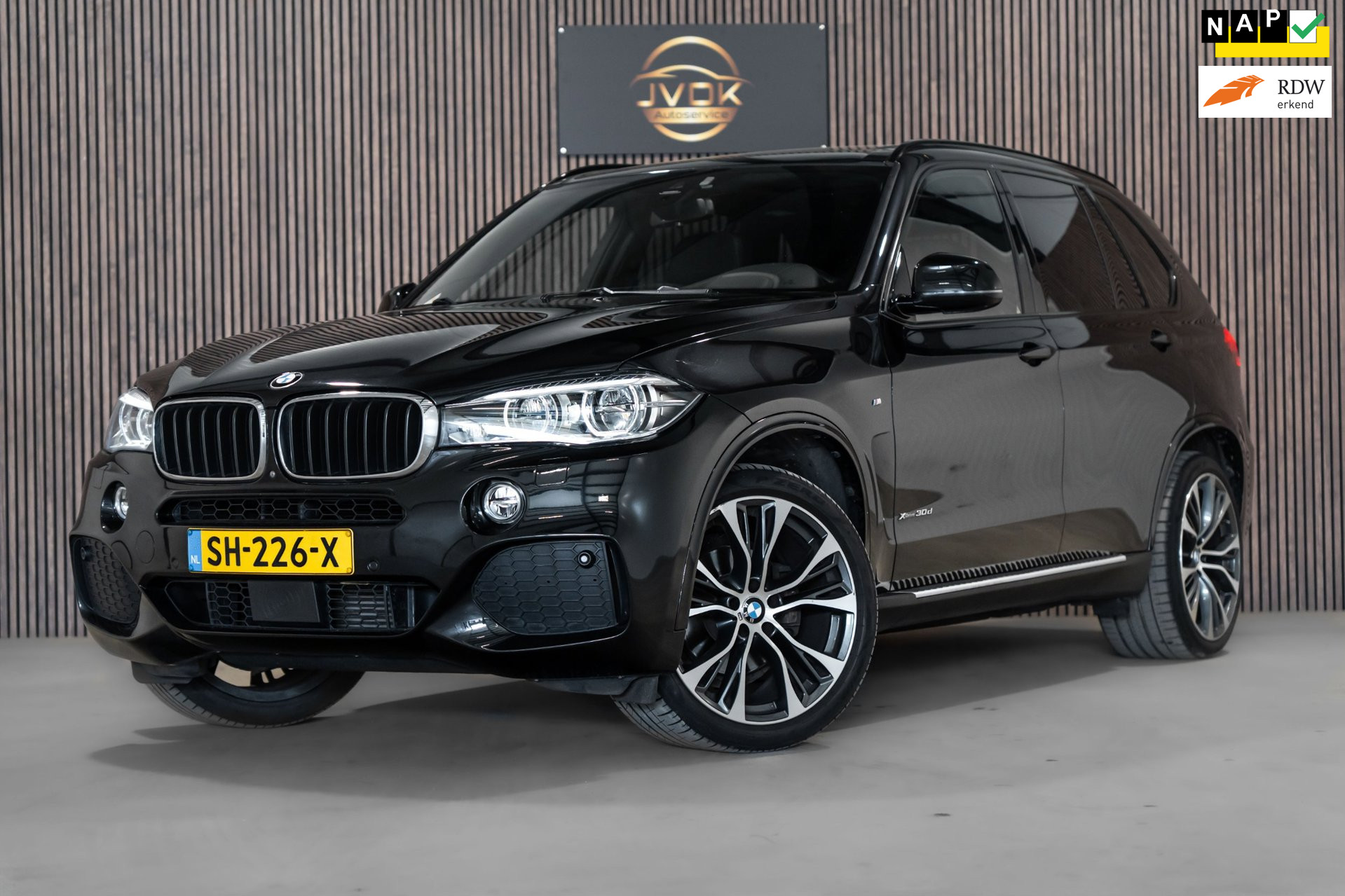 BMW X5 Xdrive30d XDrive30d M-Sport 7p. Pano Leder Camera Led 2018 - voorkant