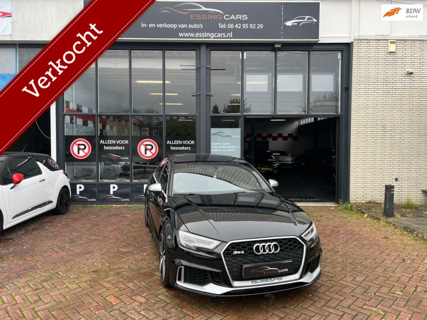 Audi A3 Limousine 2.5 TFSI RS3 quattro Virtual cockpit 550PK NWE banden rs 3 2019 - voorkant