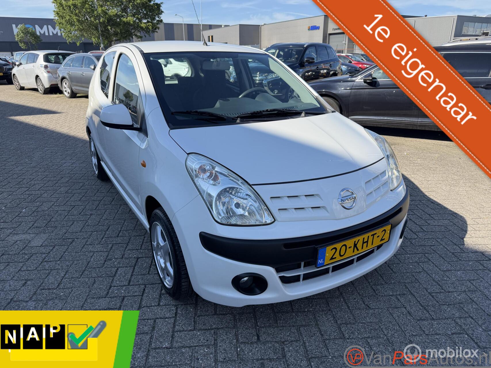 Nissan Nissan Pixo 1.0 Acenta,Airco,1e eigenaar! 2009 - voorkant