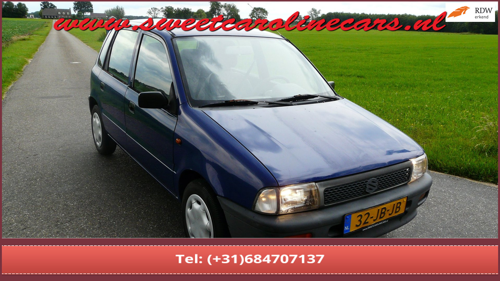 Suzuki Alto 1.0-16V GA,Automaat NIEUWE APK! 2002 - voorkant