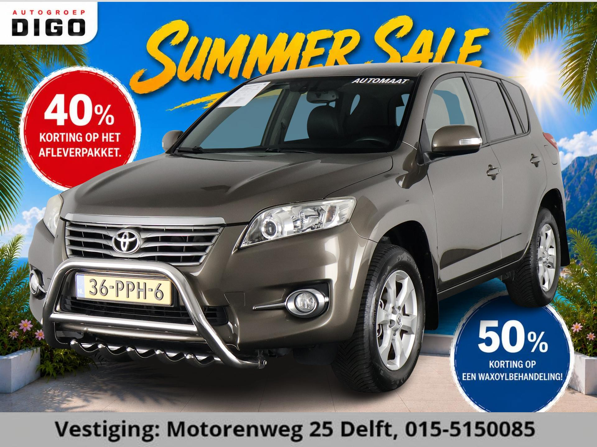 Toyota Toyota Rav4 2.0 VVTi EXECUTIVE BUSINESS NAVI 2011 - voorkant