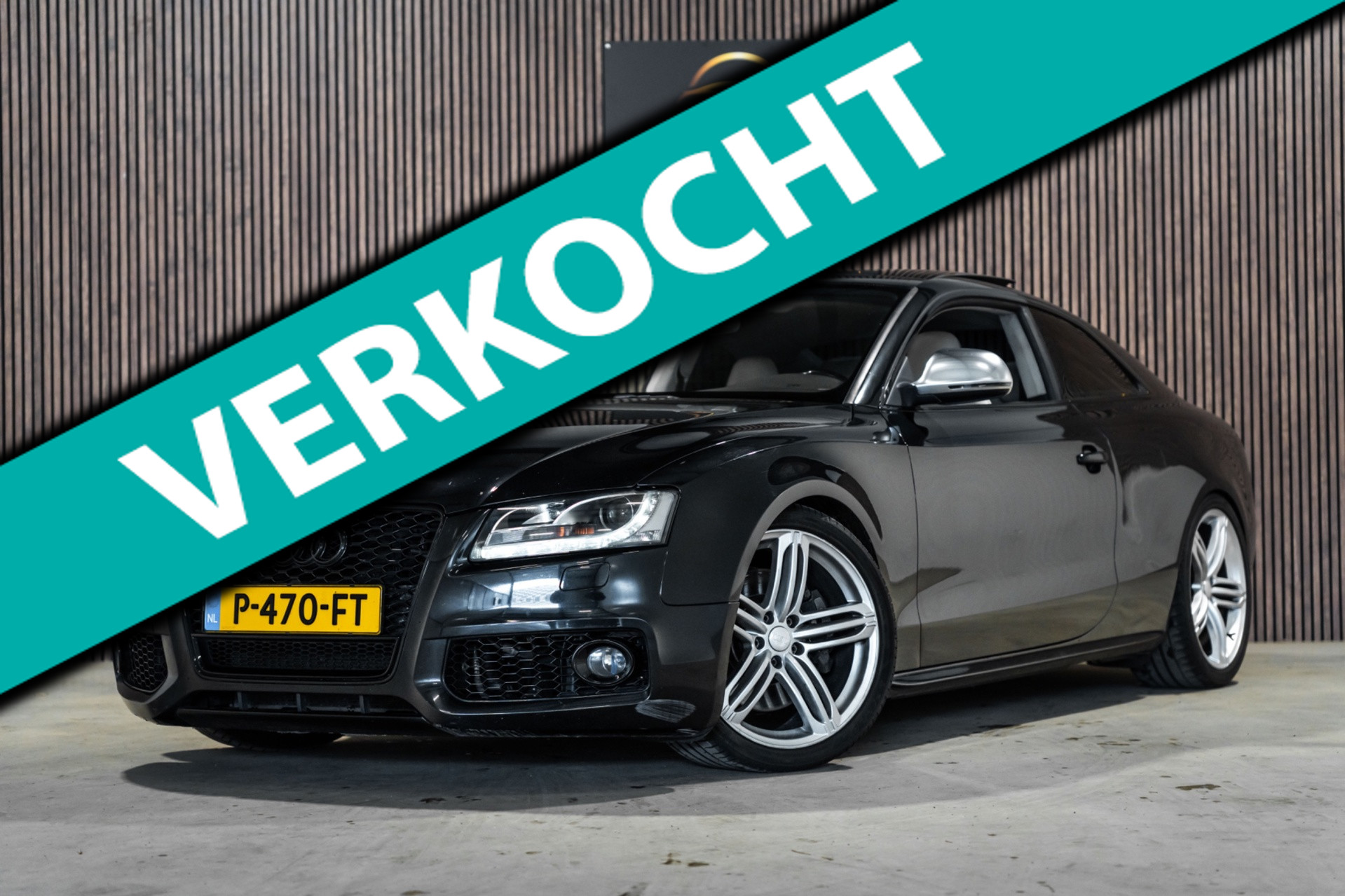 Audi Audi S5 4.2 S5 Quattro Pano Leder Navi Stoelverw. 2007 - voorkant