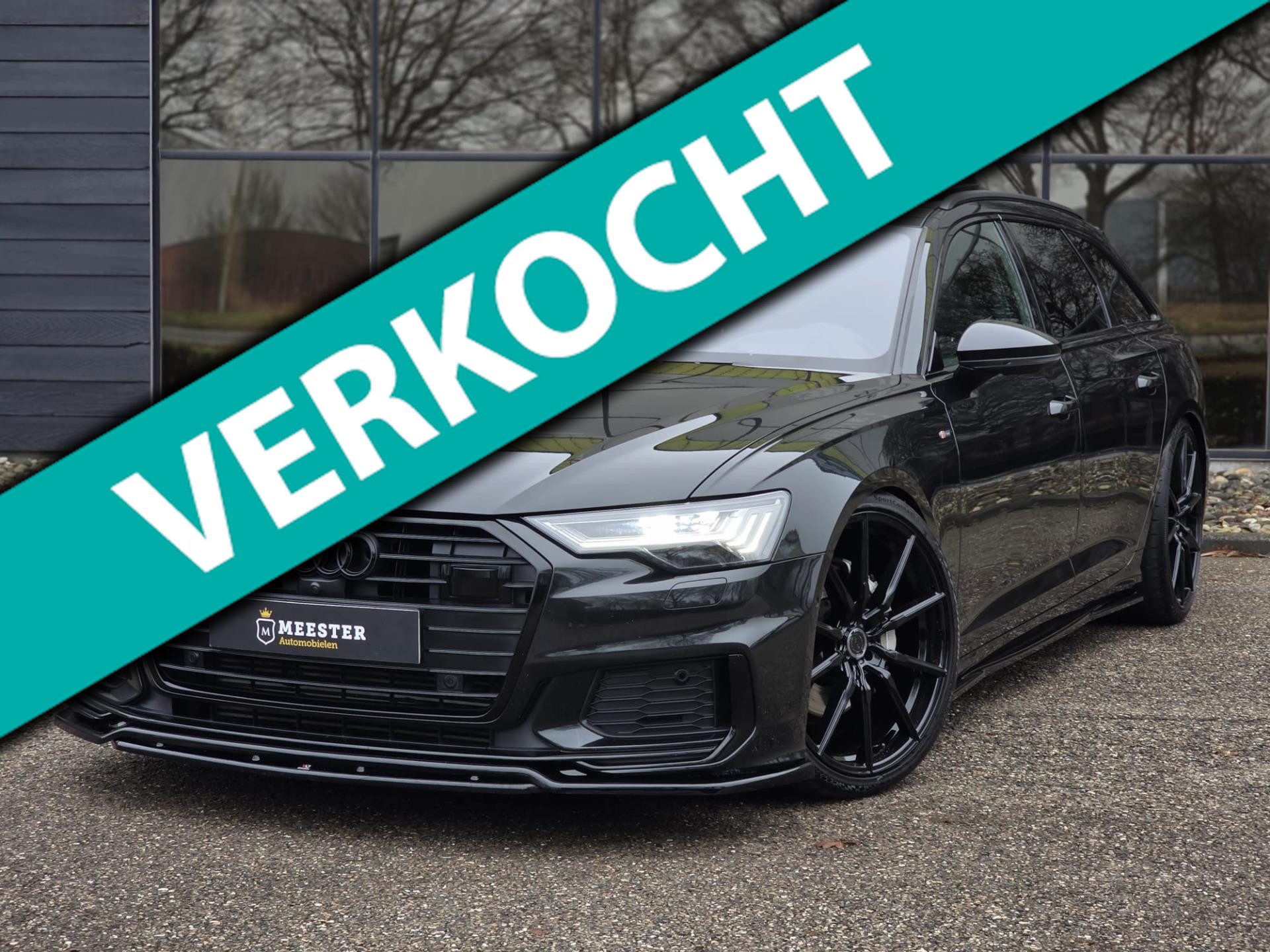 Audi A6 Avant 50 TDI quattro S-line|Pano|HUD|B&O|Softclose 2018 - voorkant