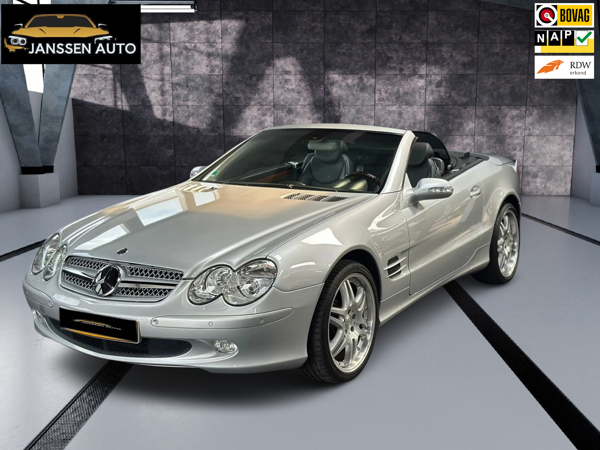 Mercedes-Benz SL 500 500 Brabus | Monoblock | NL Auto | Topstaat | Youngtimer | Full Option 2002 - voorkant