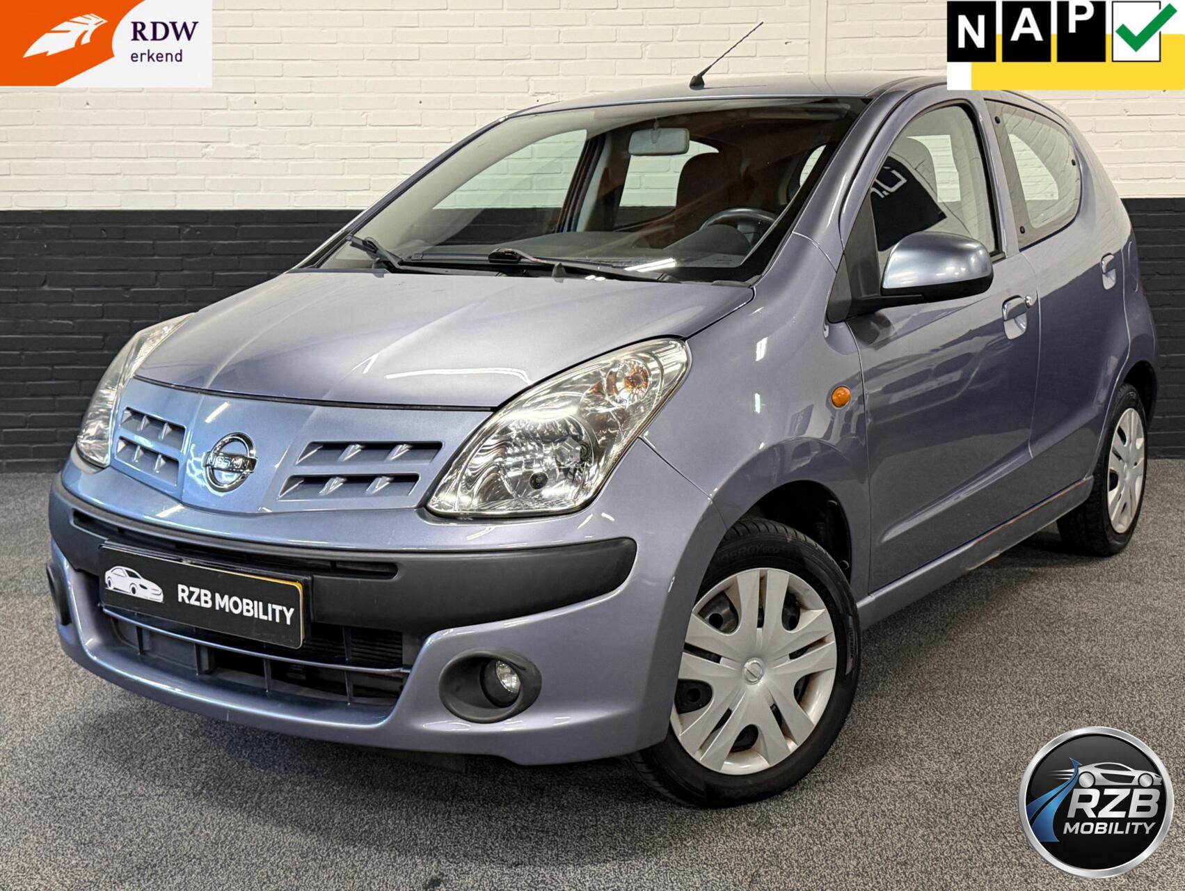 Nissan Nissan Pixo 1.0 Acenta Airco Zuinig Nieuwe APK NAP 5DEURS 2010 - voorkant