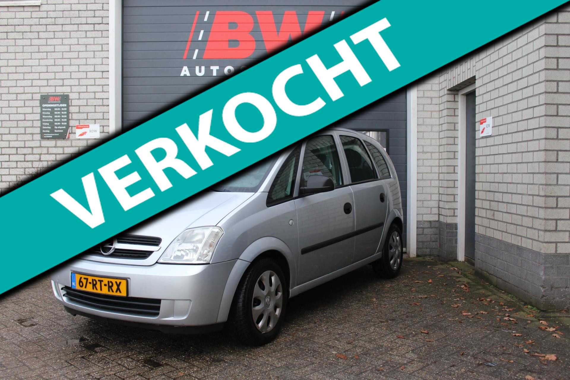 Opel Meriva 1.6-16V Essentia 2005 - voorkant