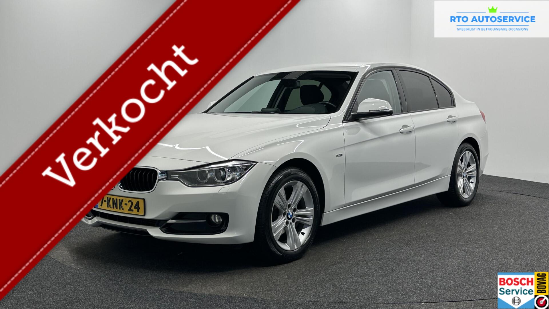BMW 316i 316i High Executive Upgrade NAVI TREKHAAK ECC CRUISE STOELVERWARMING. 2013 - voorkant