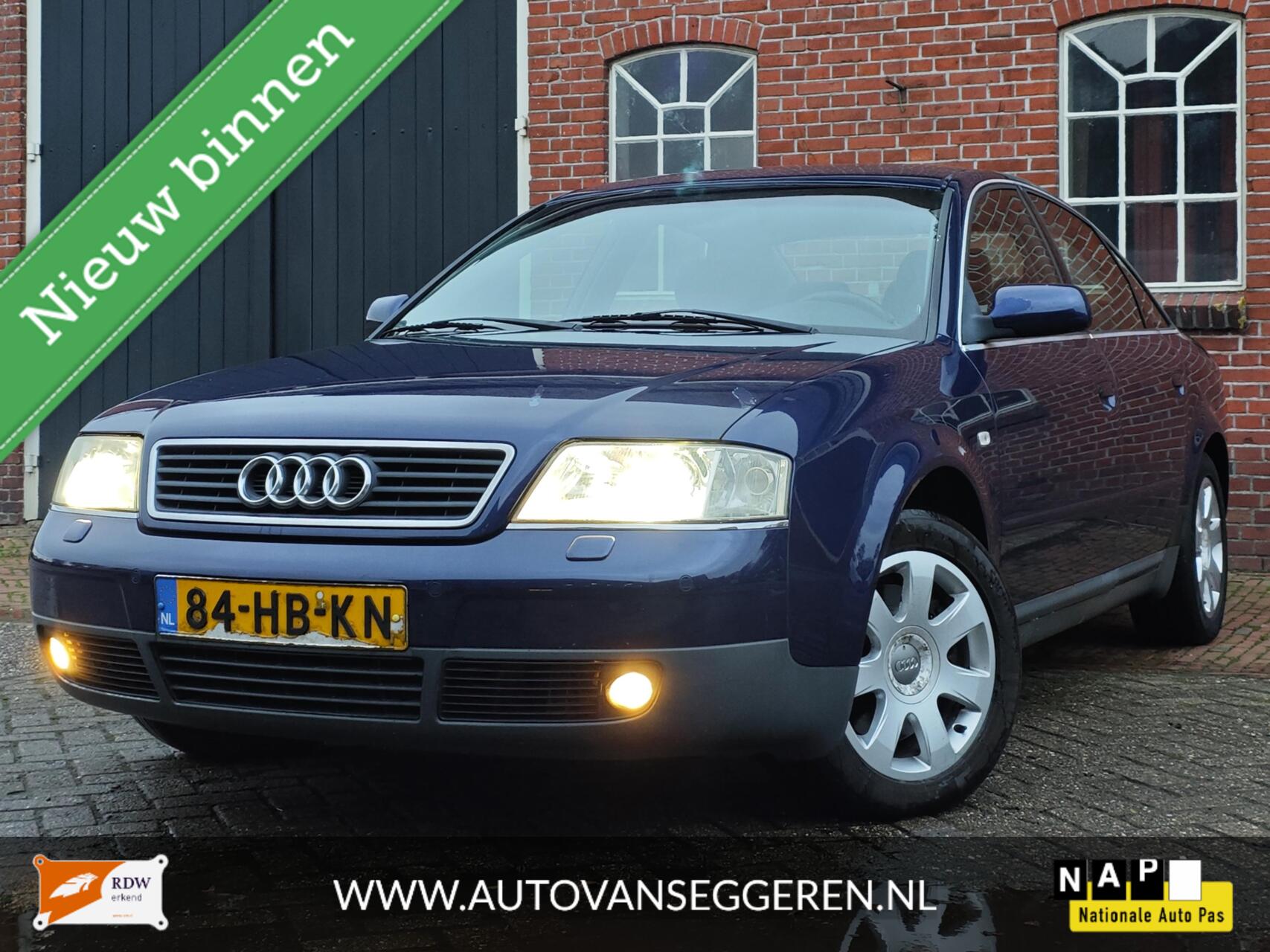 Audi Audi A6 2.4  - Automaat / Trekhaak / Nieuwe APK 2001 - voorkant