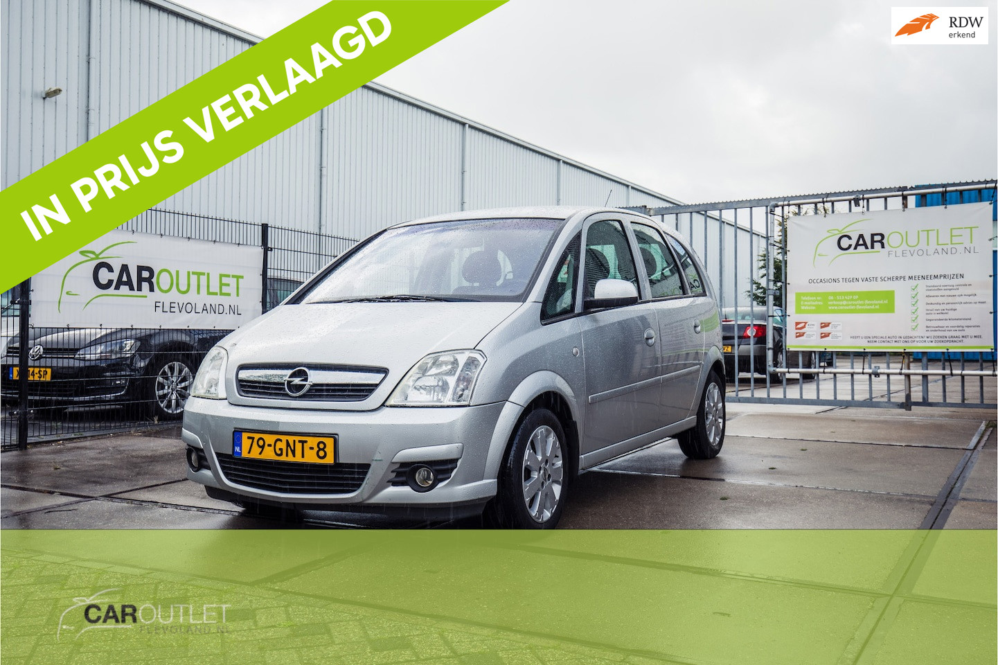 Opel Meriva 1.6-16V Temptation 2008 - voorkant