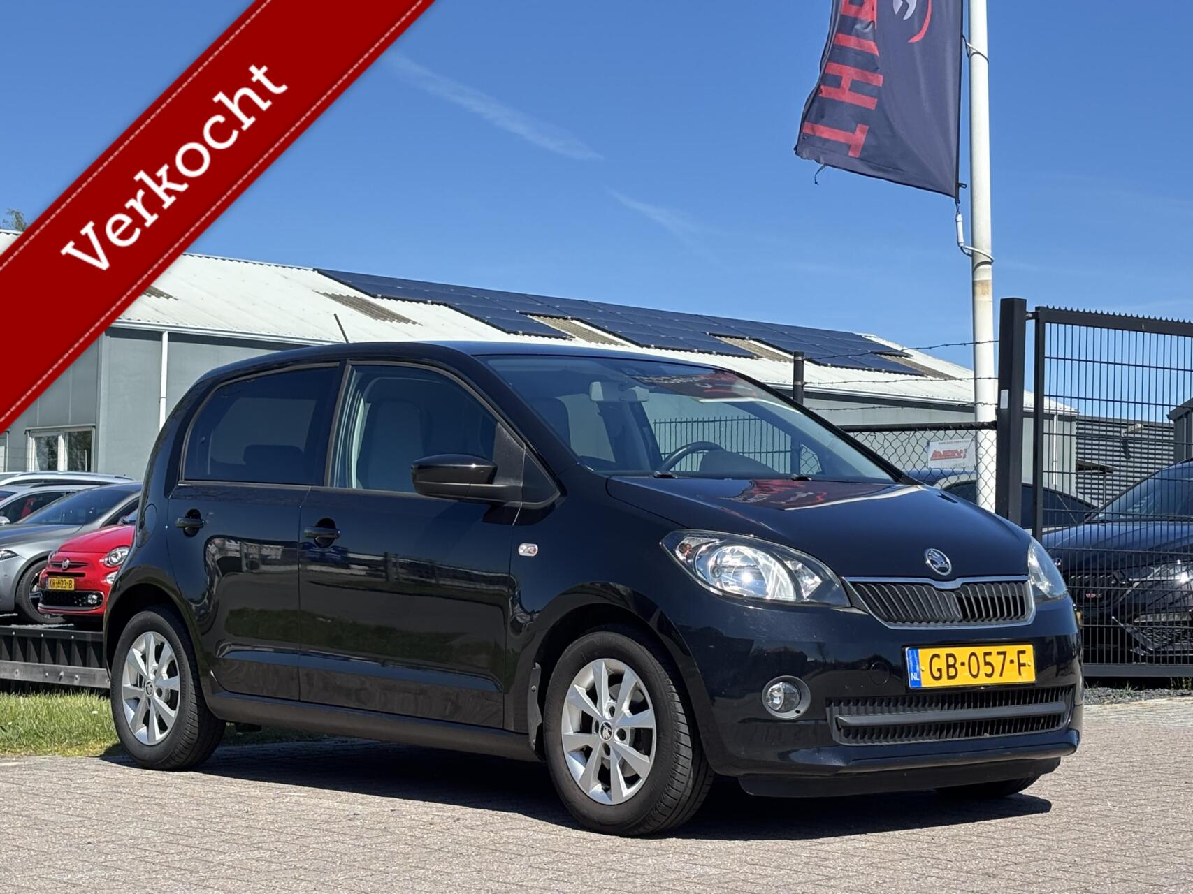 Skoda Citigo 1.0 Greentech Edition cruise airco 5 deurs 2015 - voorkant