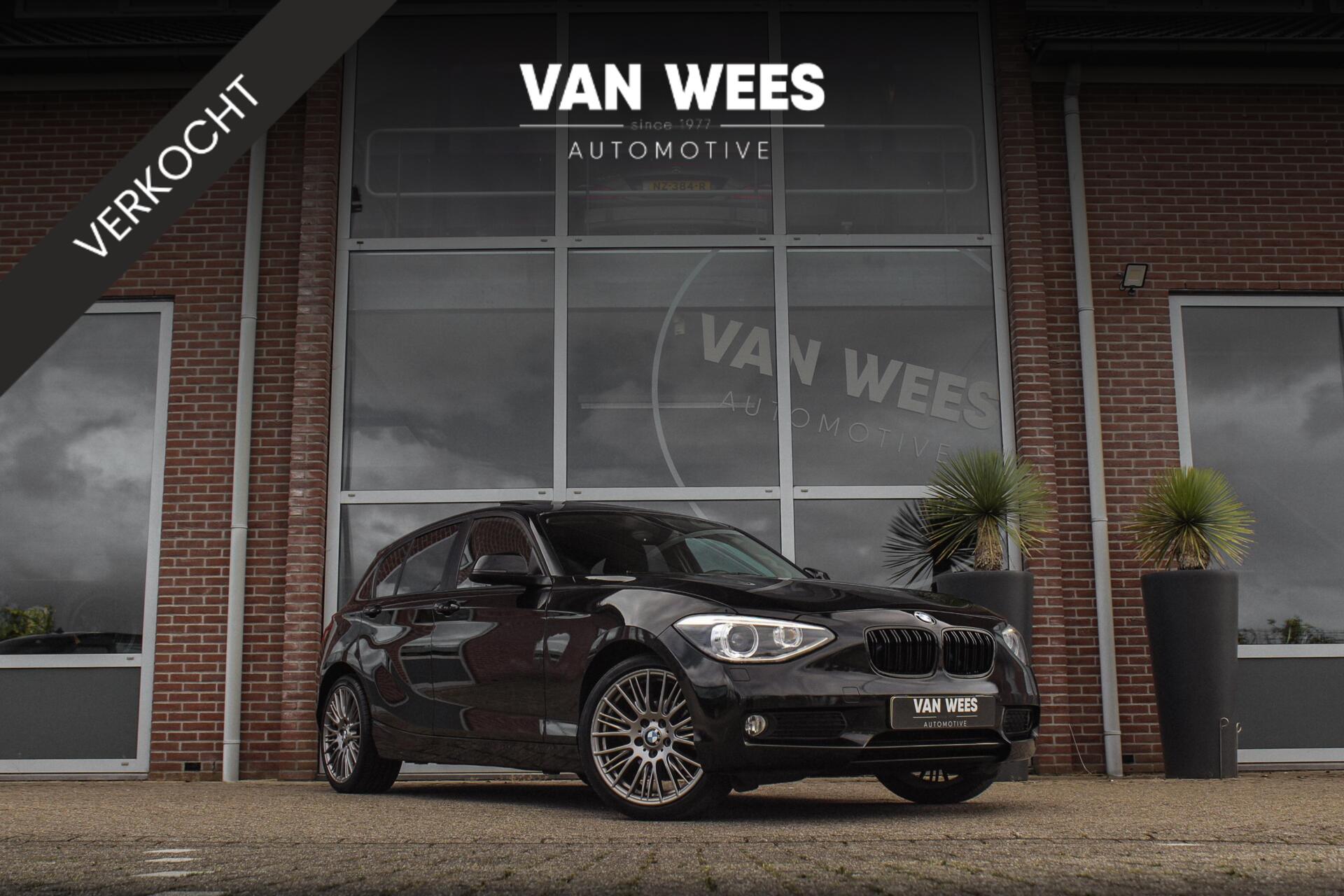 BMW 116i 116i Executive | Sportstuur | Cruise control | Xenon | Stoelverwarming | Dakraam | Climate control | Navigatie Professional | Bluetooth | Lichtpakket | PDC | 18 inch 2013 - voorkant
