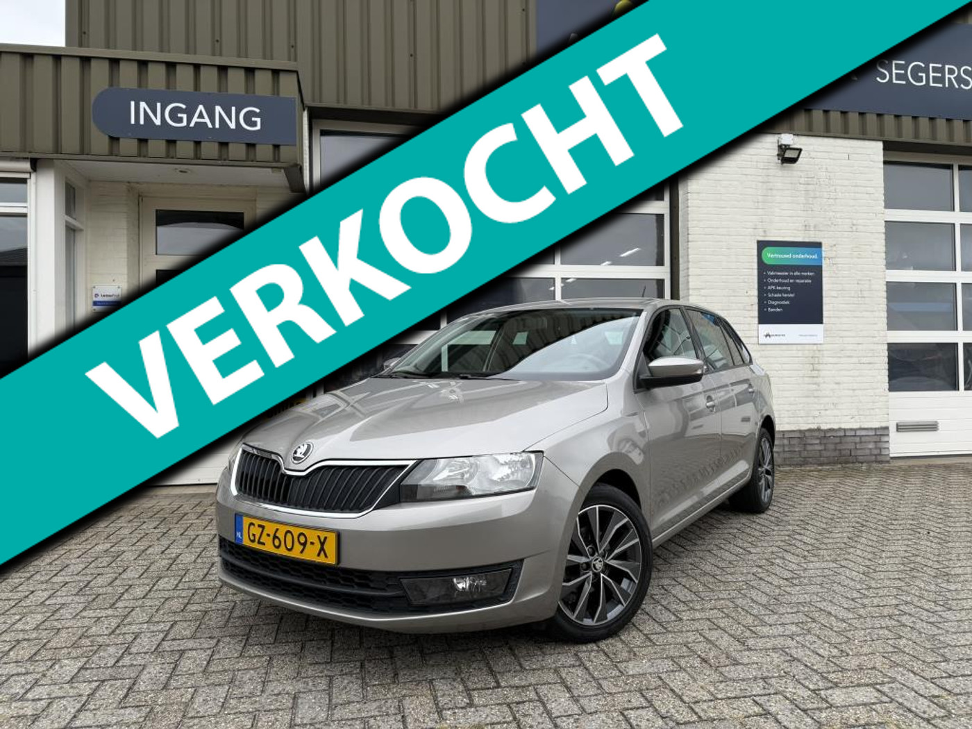Skoda Rapid Spaceback 1.2 TSI Greentech Edition|Automaat|Airco|NAP| 2015 - voorkant