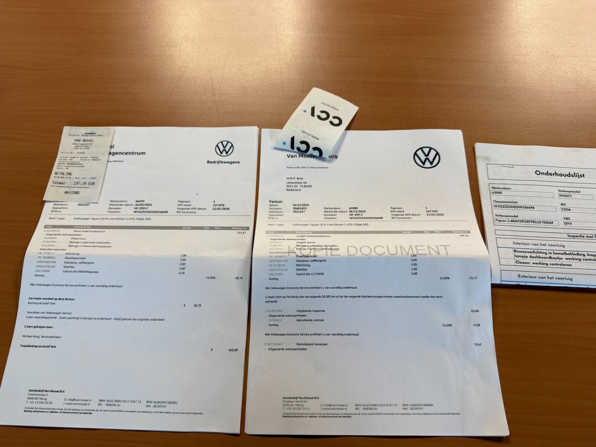 Foto van Volkswagen Tiguan