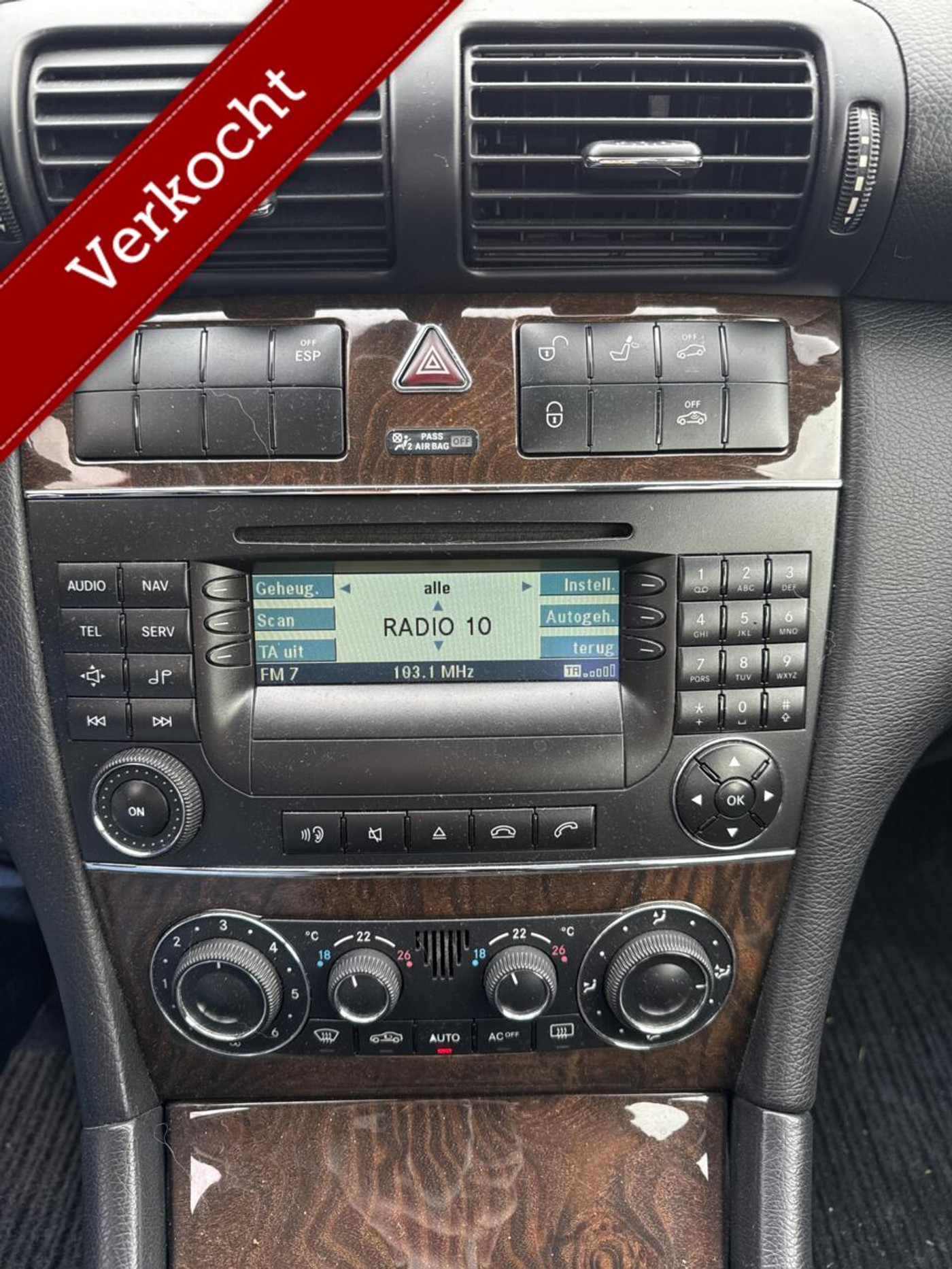 Foto van Mercedes-Benz C 180 Kompressor