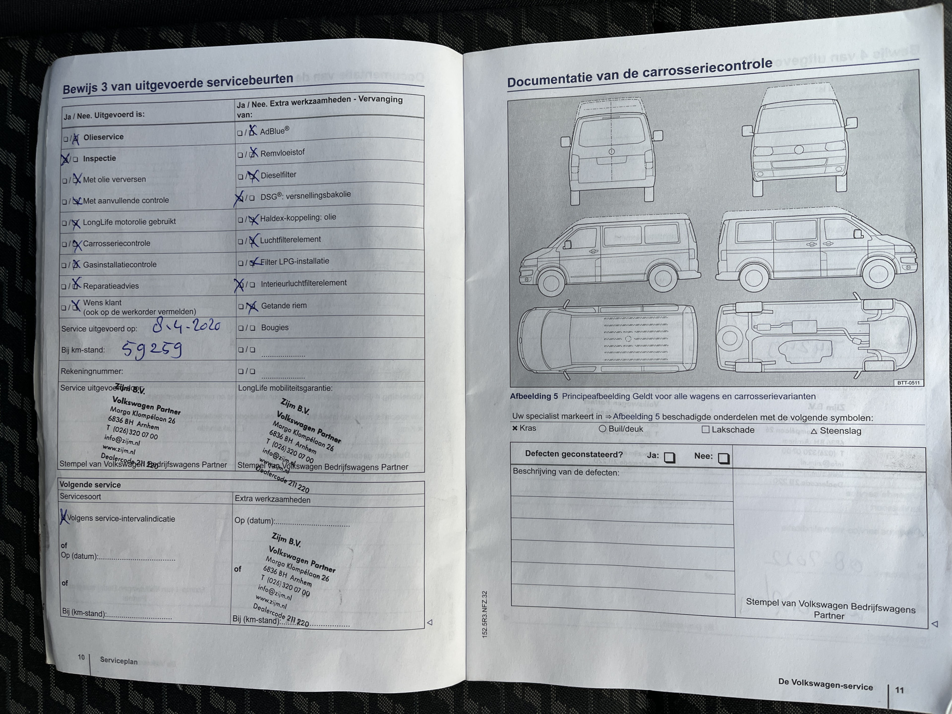 Foto van Volkswagen Kombi