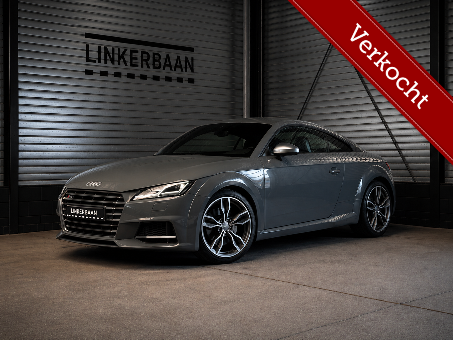 Audi TTS Coupe 2.0 TFSI TTS 310pk quattro Pro Line + | B&O | Magnetic Ride | Nappa | 19 inch | 2015 - voorkant