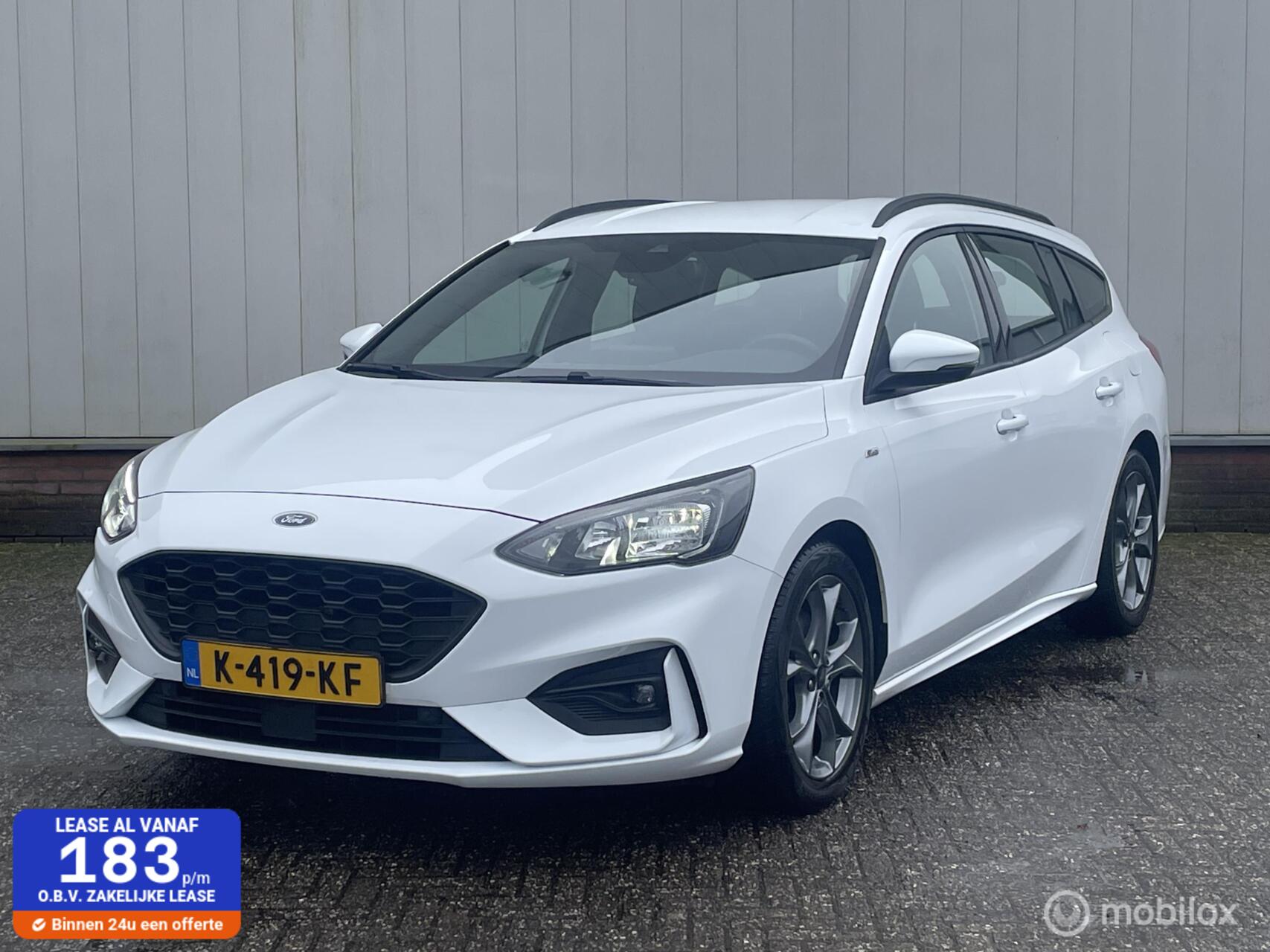 Ford Focus 1.0 EcoBoost Hybrid ST Line Business | Bang & Olufsen | Camera | Full Led | Zwarte Hemel | Comfort stoel | Stuur&Stoel Verwarming | Dealer onderhouden | 2021 - voorkant