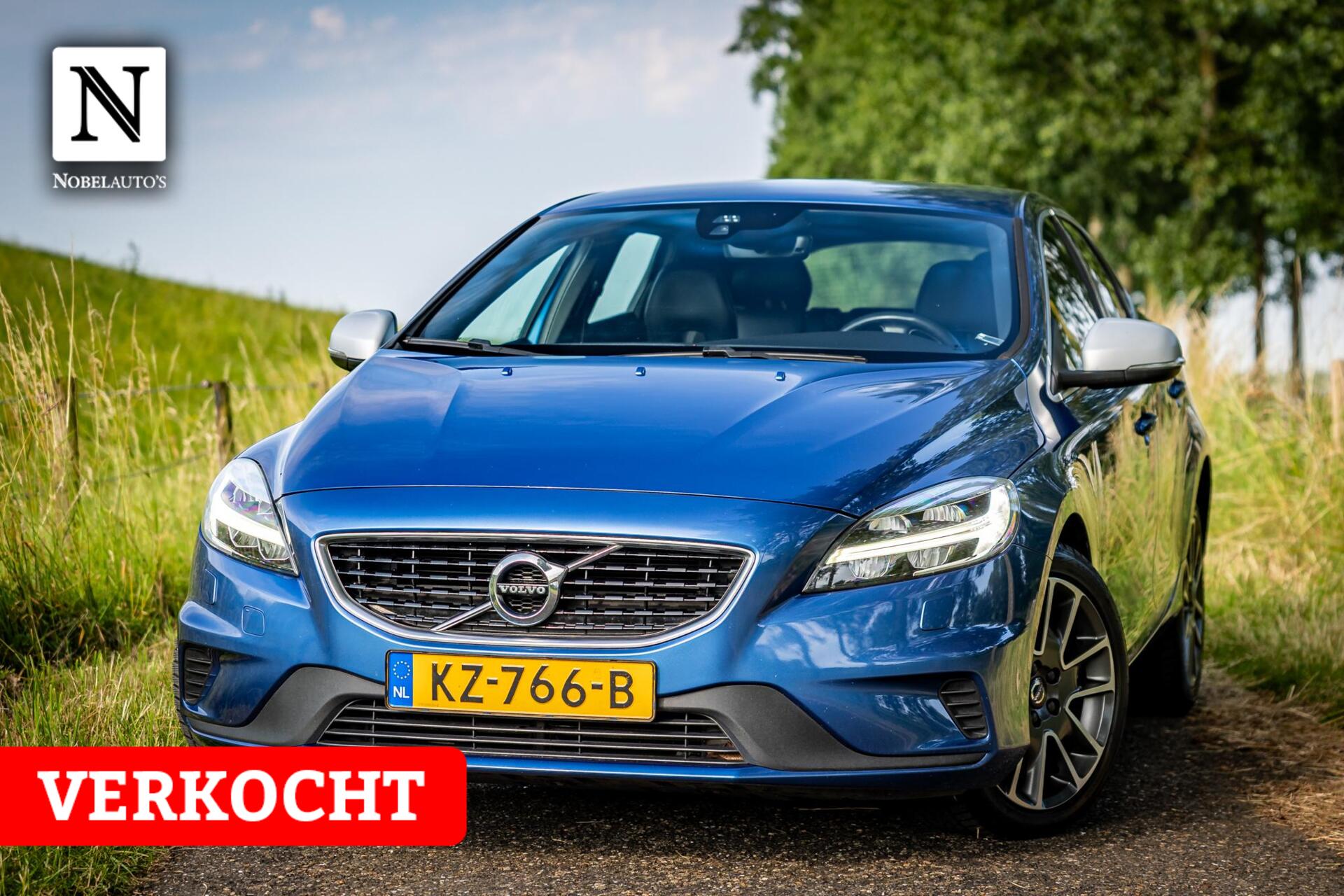 Volvo V40 2.0 D2 |R-Design |Camera |Dealer onderhouden 2016 - voorkant