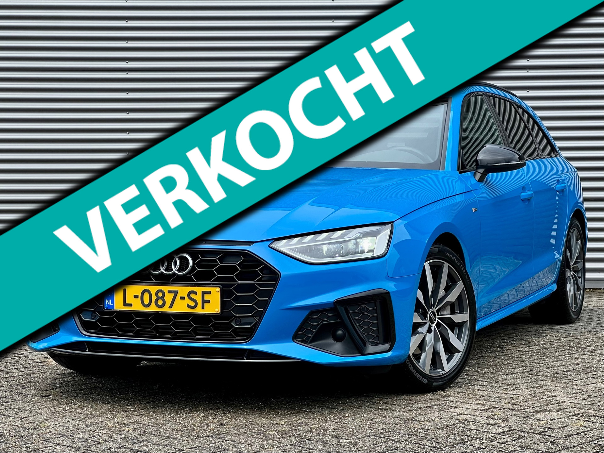 Audi A4 Avant 40 TFSI quattro S edition Competition Quattro | Dealer Onderhouden | NL-Auto | Virtual Cockpit 2021 - voorkant