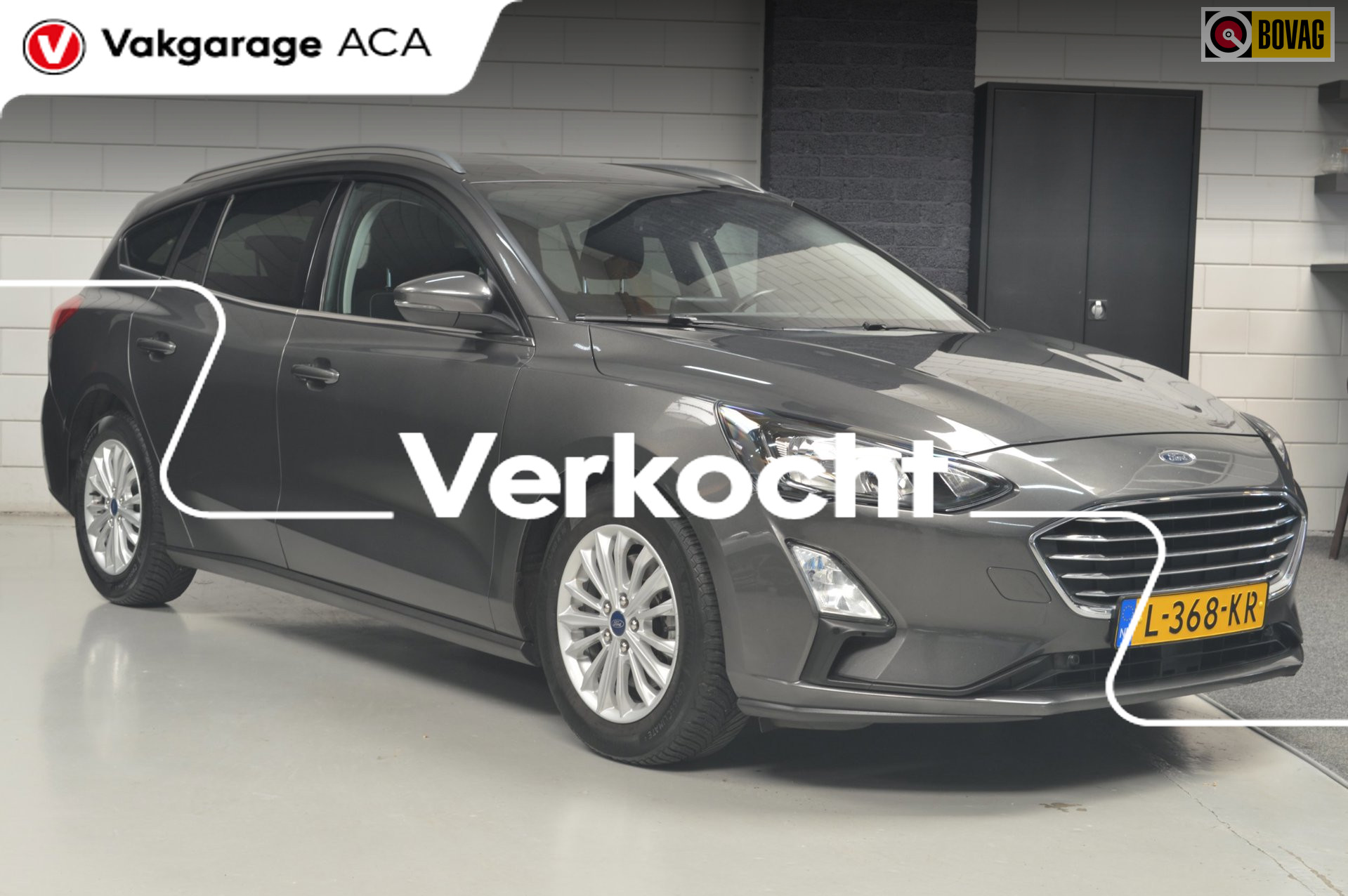 Ford Focus 1.0 EcoBoost Titanium Business // CLIMA // ADAPTIVE CRUISE // CAMERA&PDC // NAVI // 2019 - voorkant