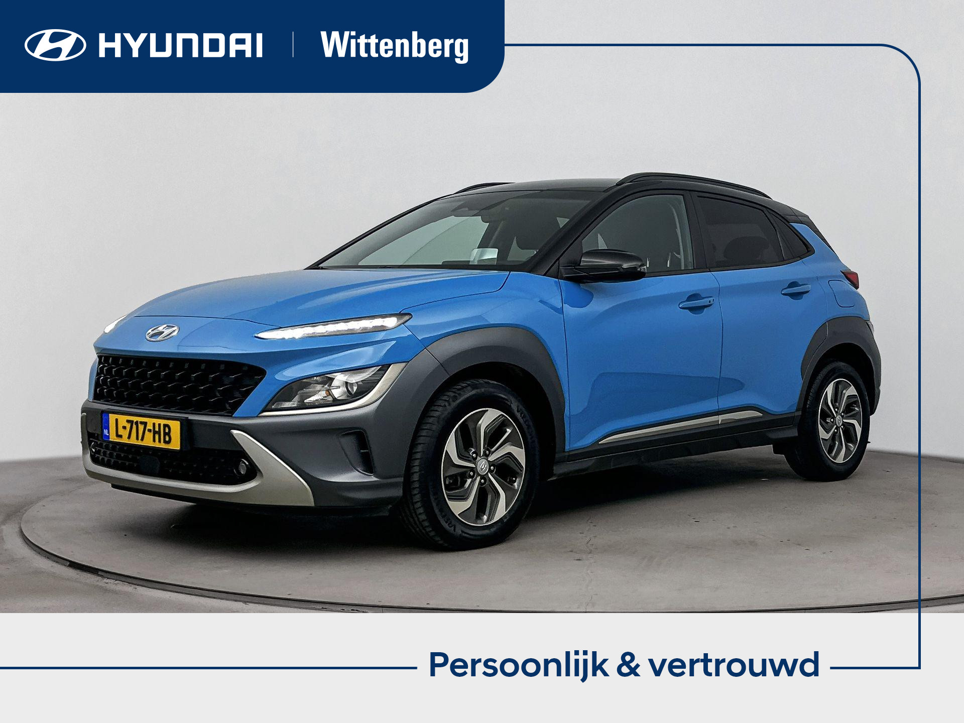 Hyundai Kona 1.6 GDI HEV Fashion 2021 - voorkant