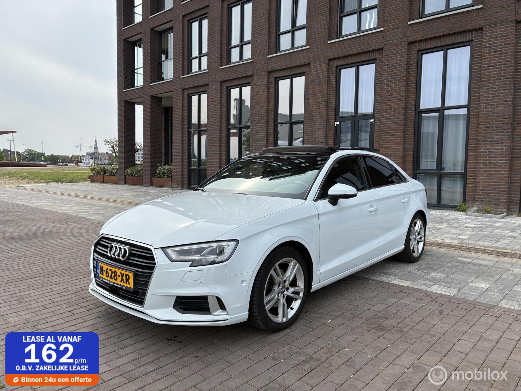 Audi A3 Limousine 2.0 TDI 2x S-Line Panorama Led Clima Cruis 2017 - voorkant