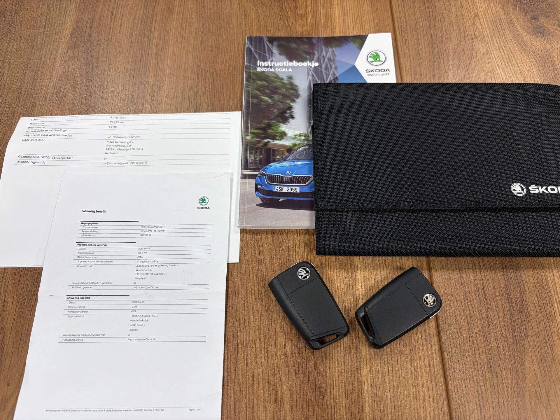 Foto van Skoda Scala