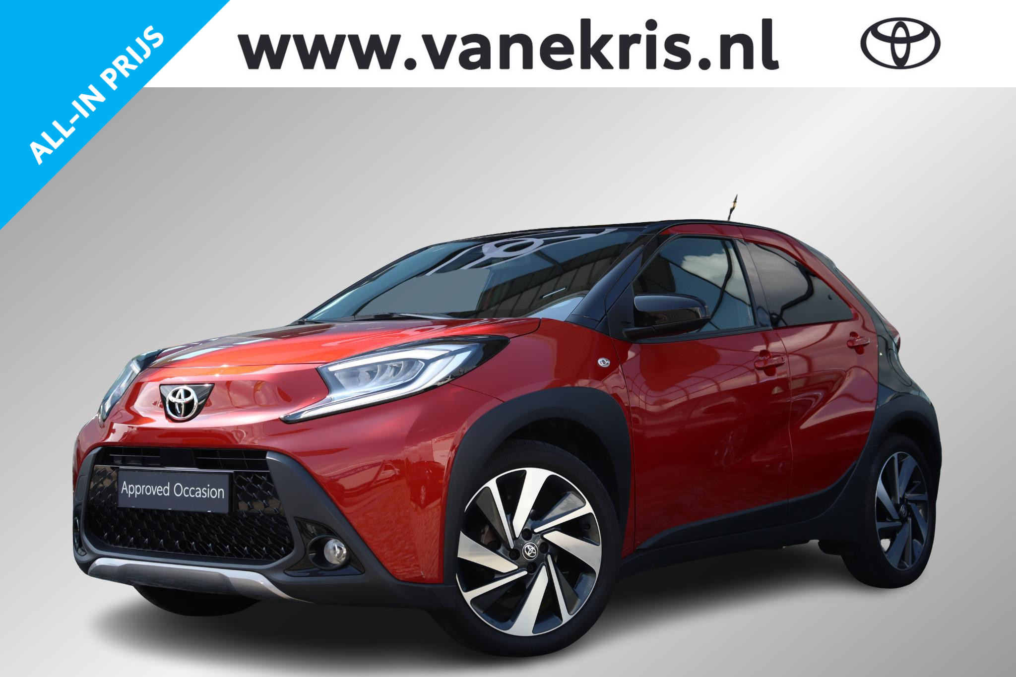Toyota Toyota Aygo X 1.0 VVT-i S-CVT Envy, Automaat! 2022 - voorkant