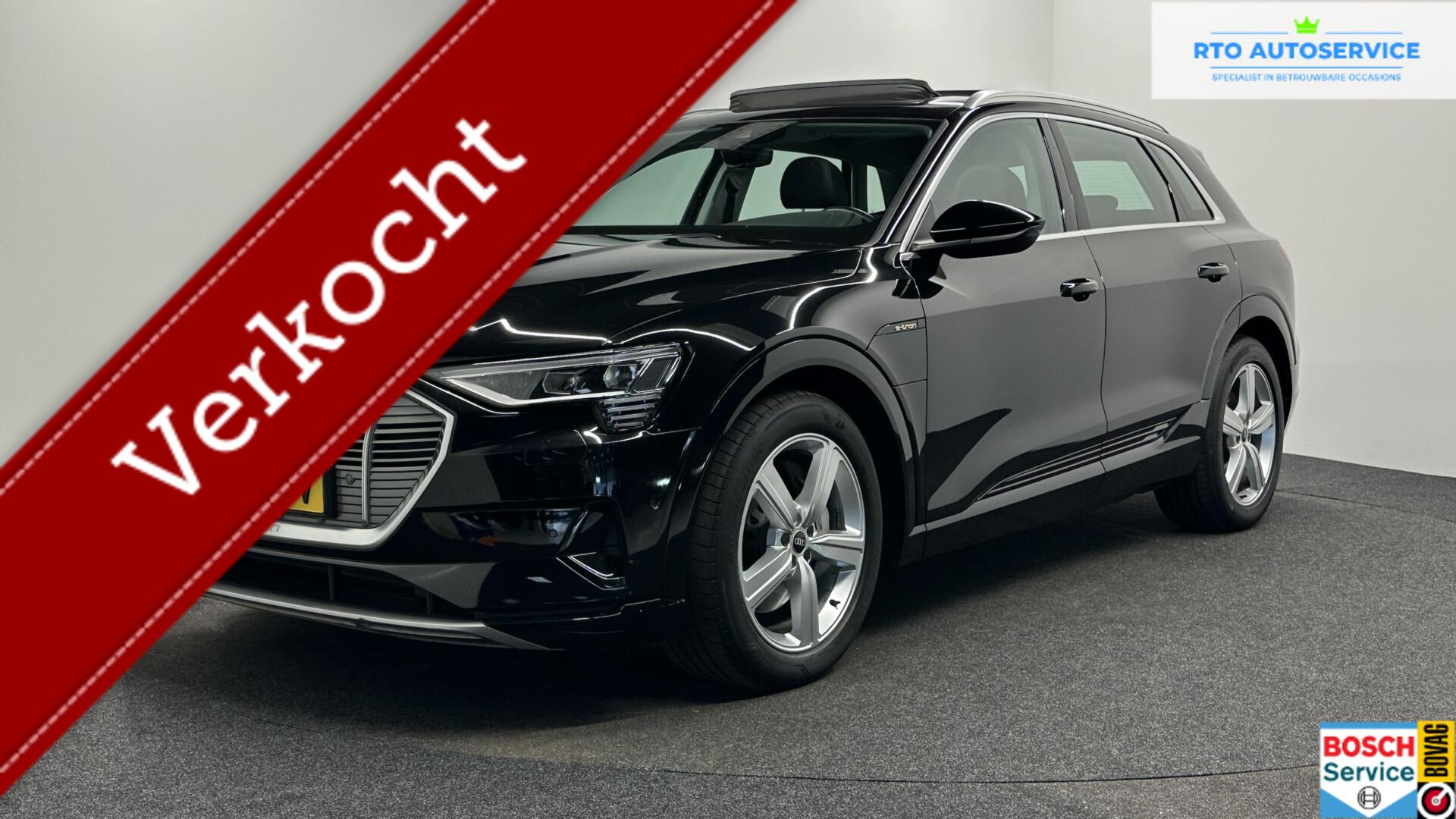 Audi E-tron 55 55 quattro Business edition Plus 95 kWh LEER PANO ADAP CRUISE. 2020 - voorkant