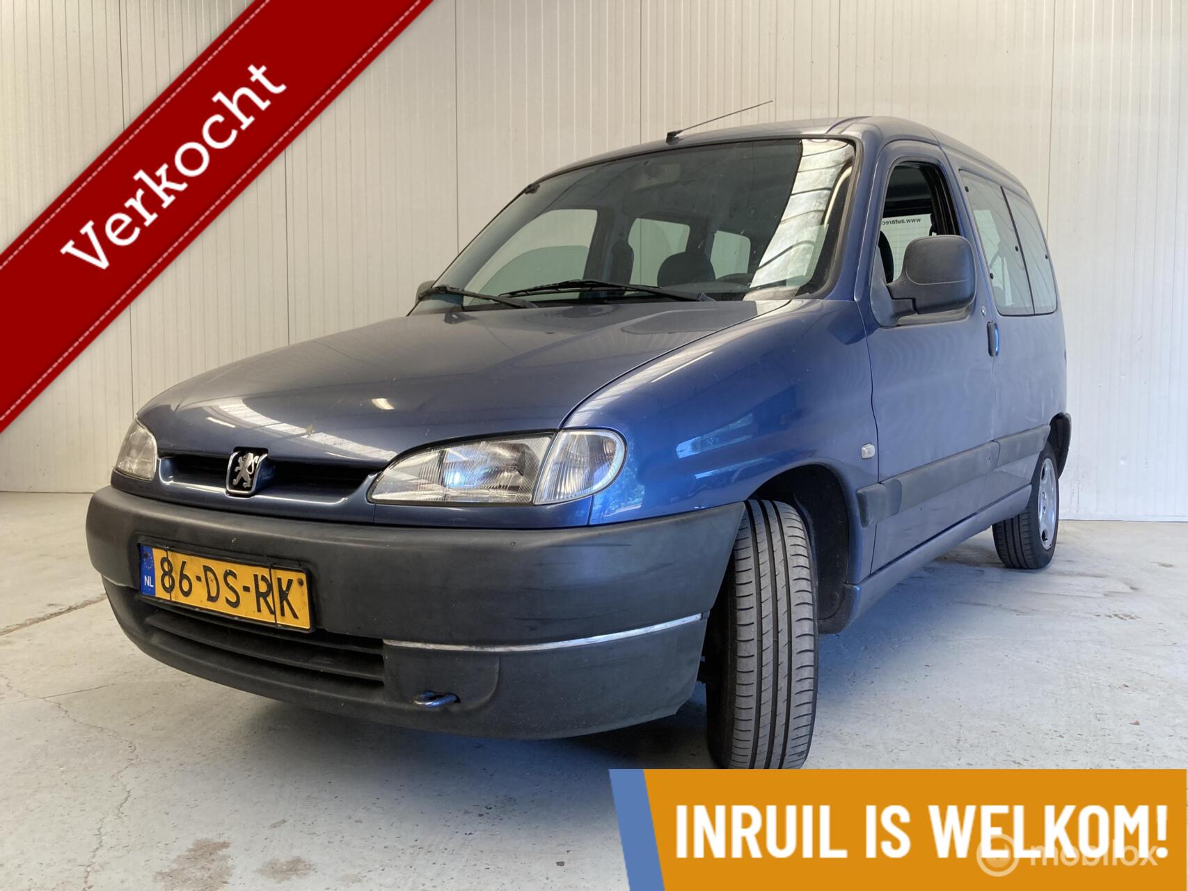 Peugeot Partner Combi 1.8 Combispace // NIEUWE APK // 1999 - voorkant