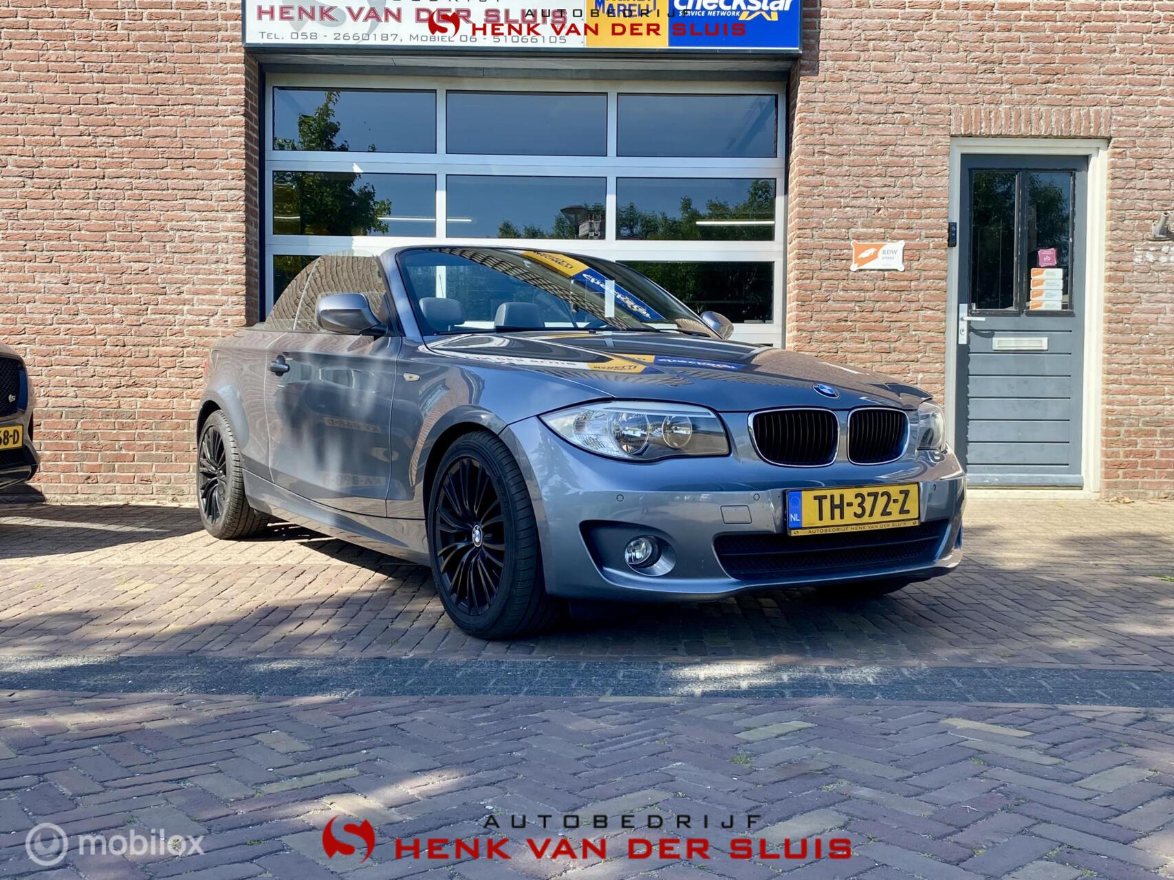 BMW 1-serie Cabrio 118i High Executive 2012 - voorkant