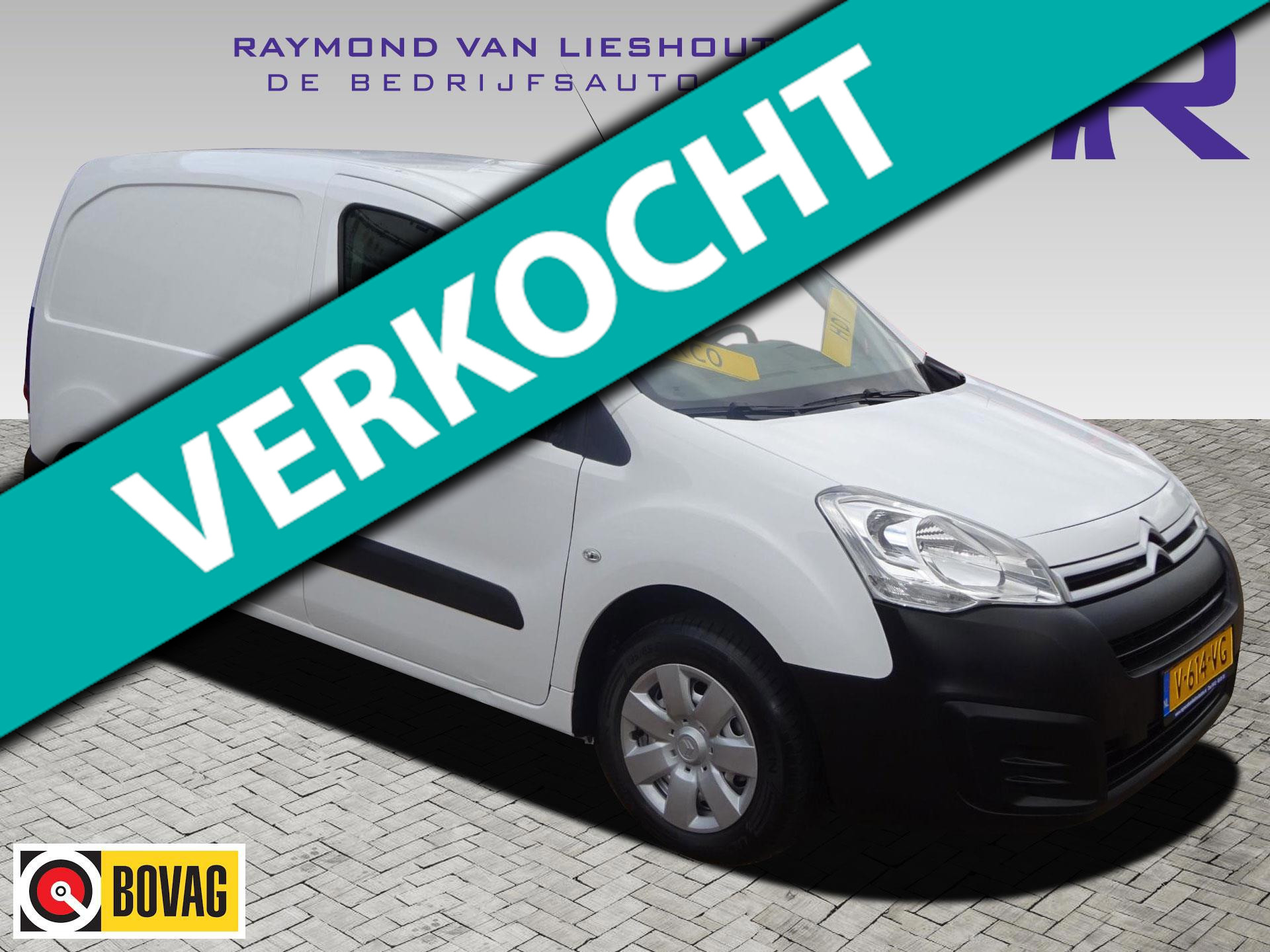 Citroen Berlingo 1.6 BlueHDI 75 Club AIRCO ZEER NETTE STAAT 2019 - voorkant