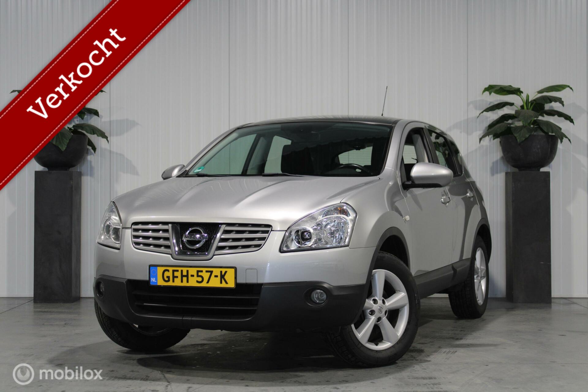 Nissan Qashqai 1.6 Acenta airco elektrische ramen trekhaak 2009 - voorkant
