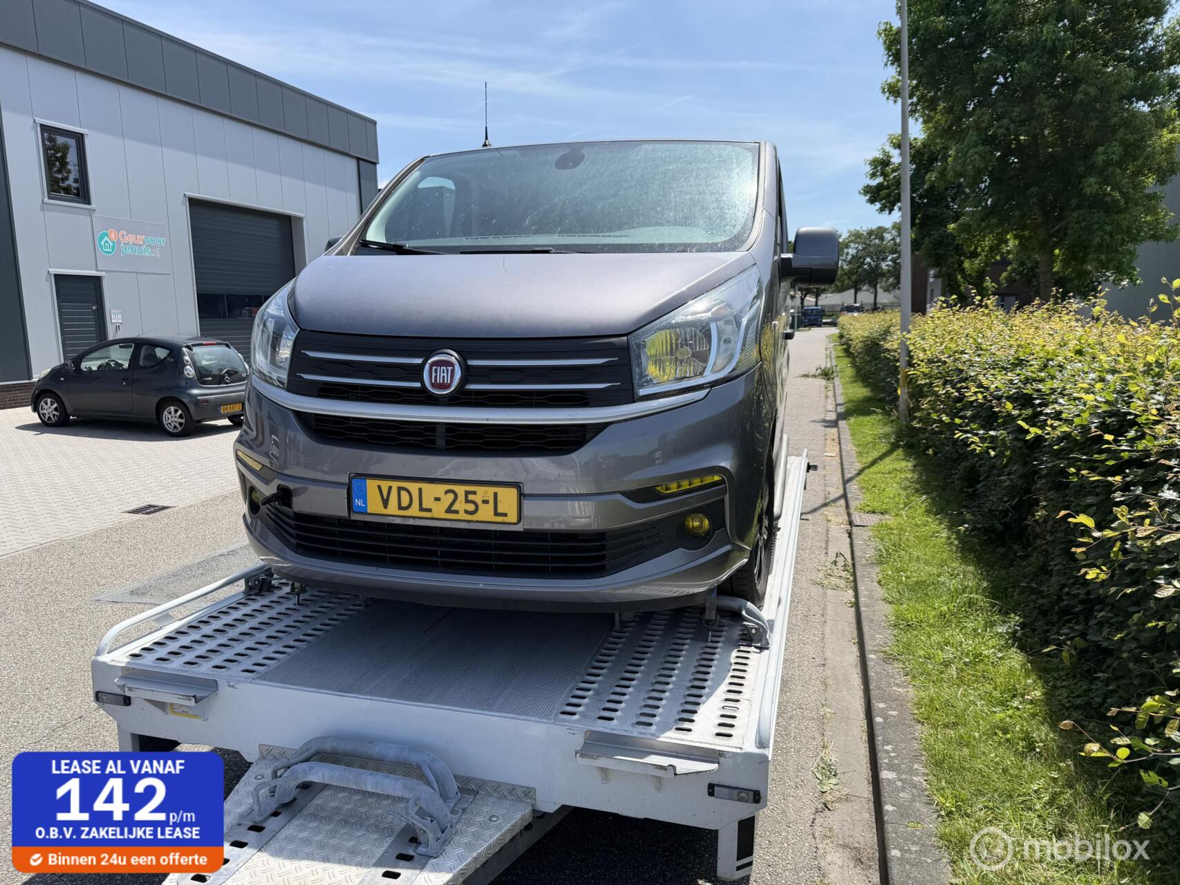 Fiat Talento 2.0 MultiJet L2H1 SX DC brad stof pomp stuk 2019 - voorkant
