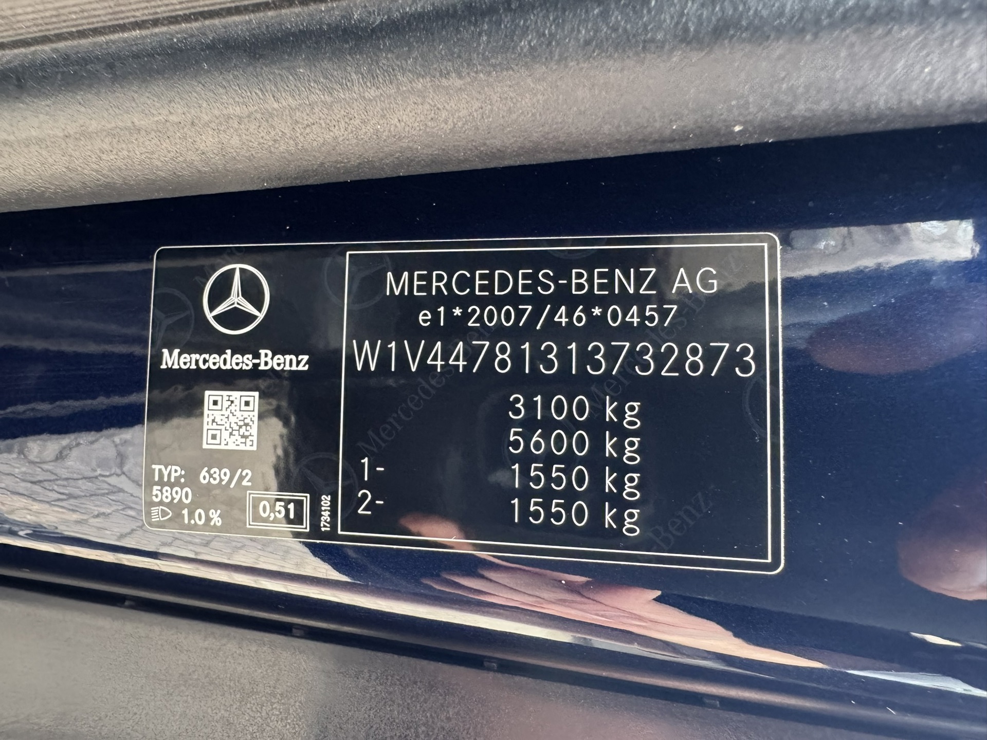 Foto van Mercedes-Benz V-klasse