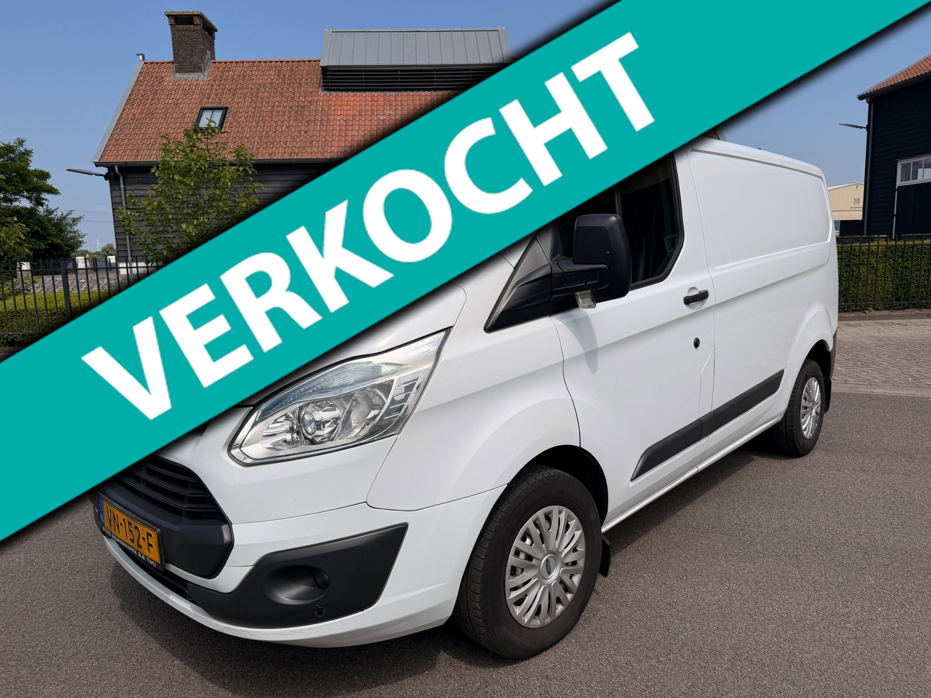Ford Transit Custom 270 2.2 TDCI L1H1 TREND AIRCO LEER NAVIGATIE  MARGE! 2015 - voorkant