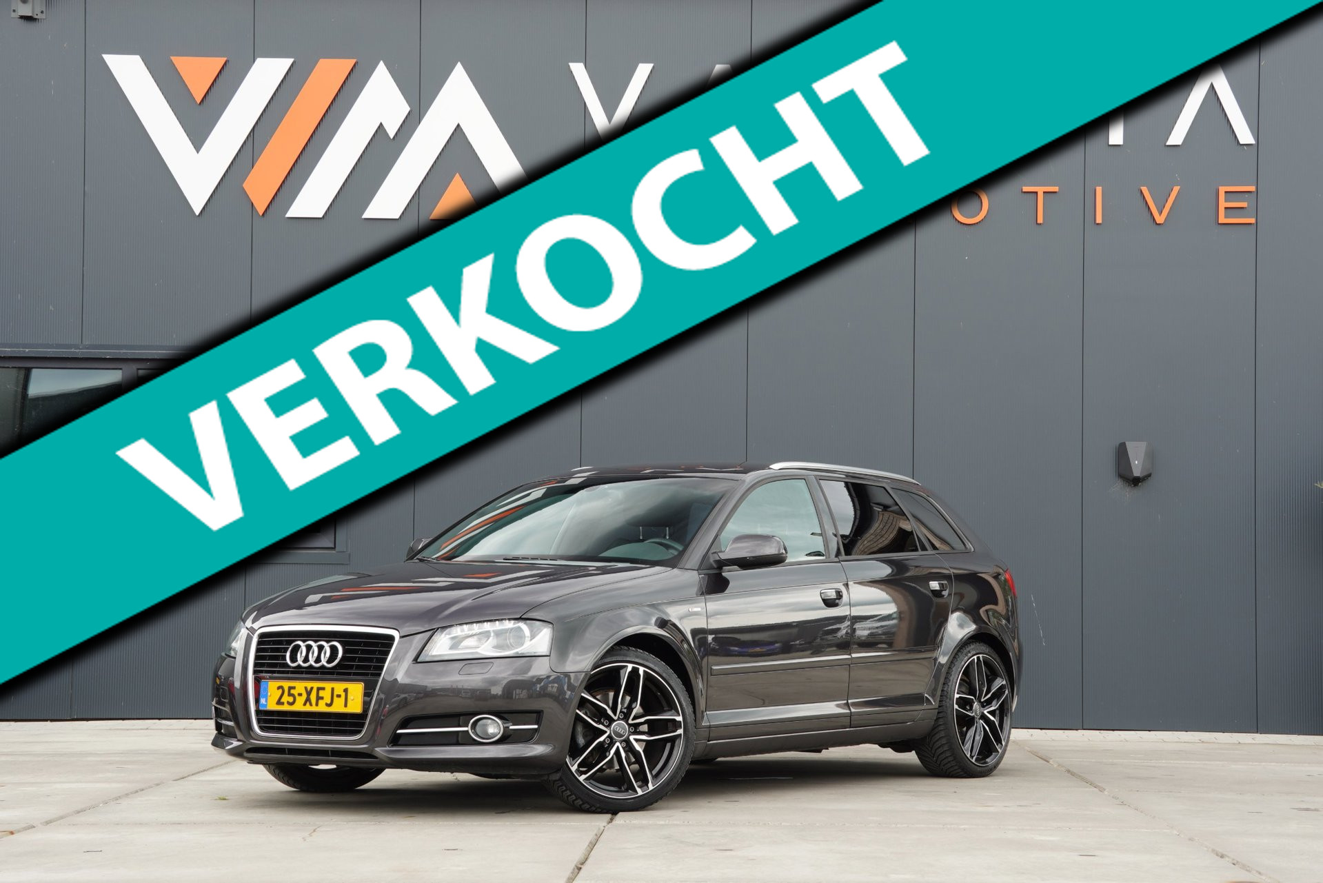 Audi A3 Sportback 1.4 TFSI Ambition Advance 2012 Automaat S-line Sportstoelen Xenon half leder Bluetooth LM Velgen 2012 - voorkant