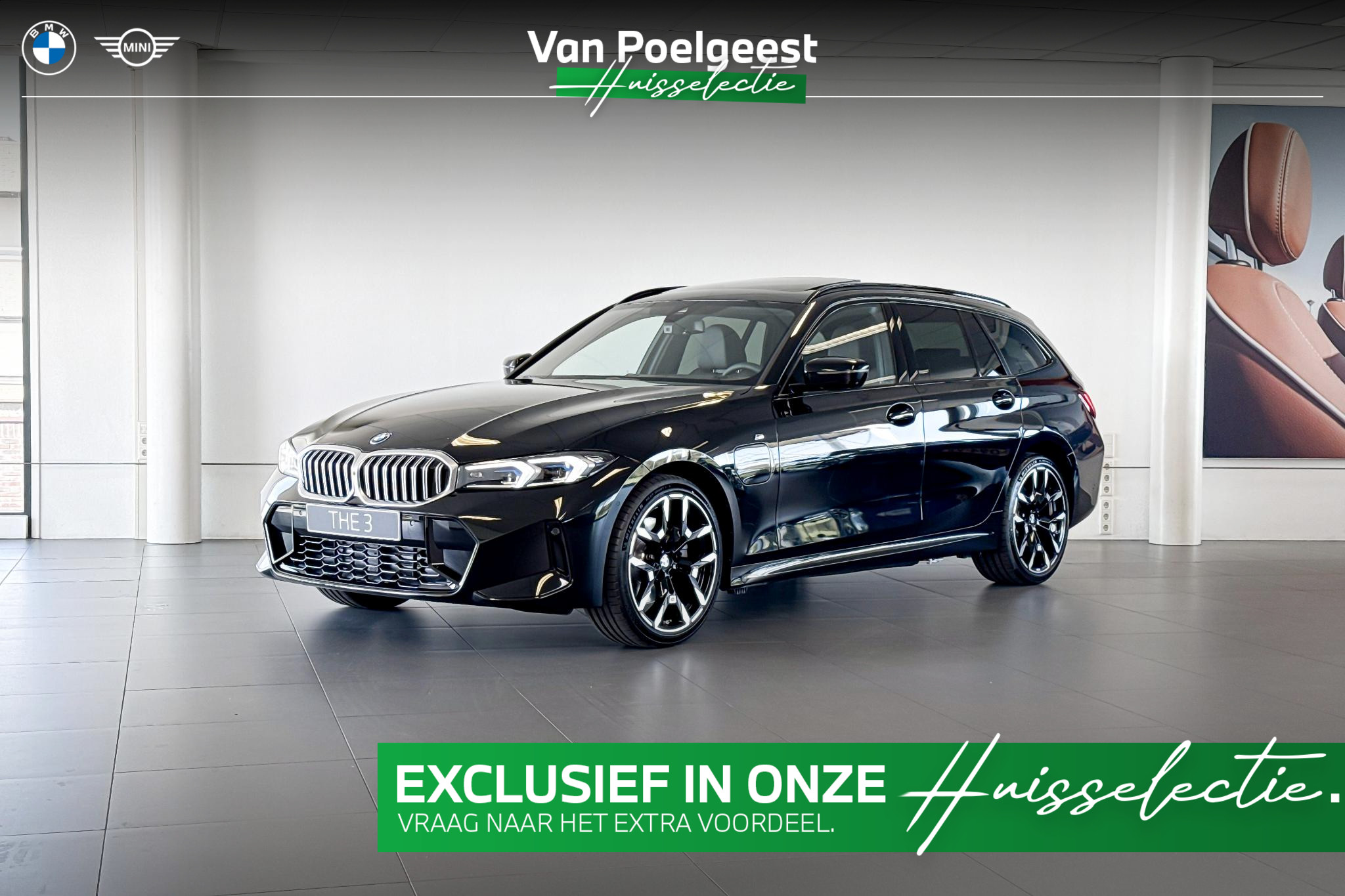 BMW 3-serie Touring 330e 2025 - voorkant