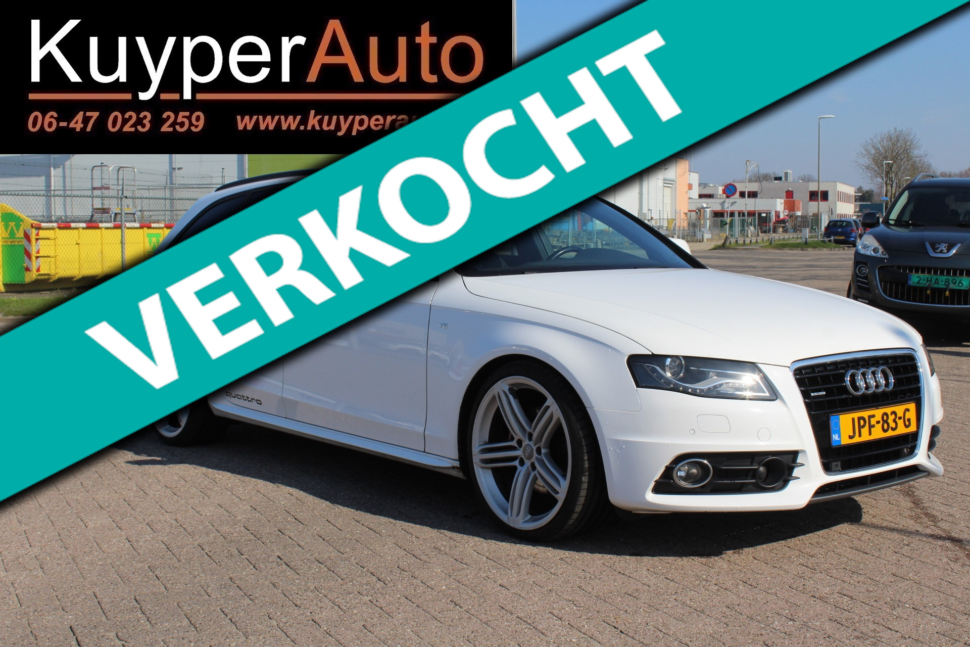 Audi Audi A4 3.2 FSI quattro 2009 - voorkant