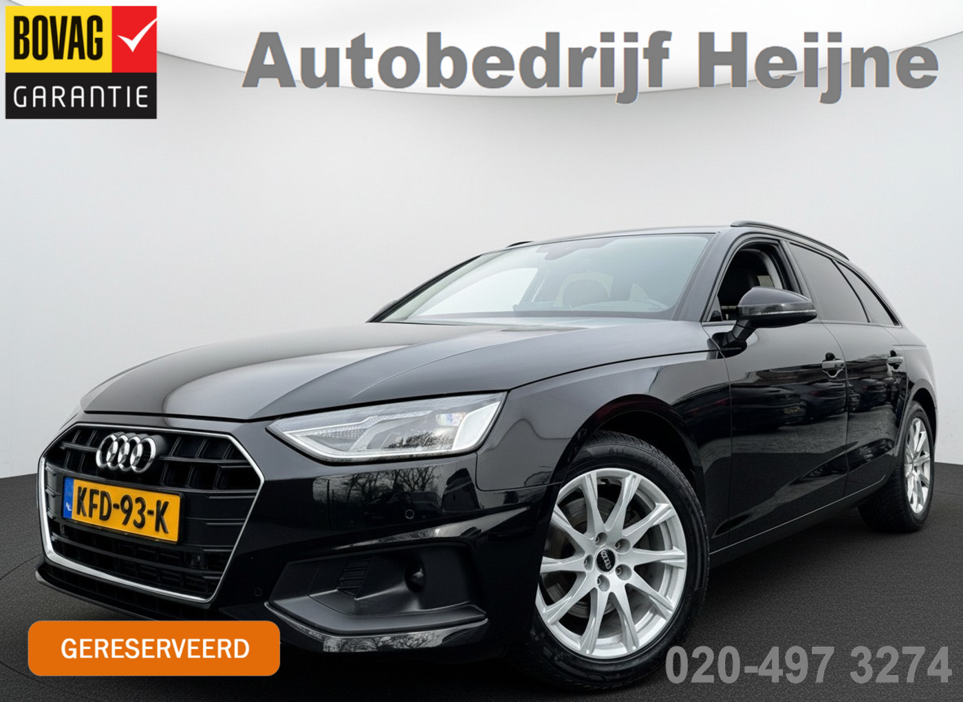 Audi A4 Avant 35 TFSI 2.0 150PK S-TRONIC PRO-LINE 2022 - voorkant