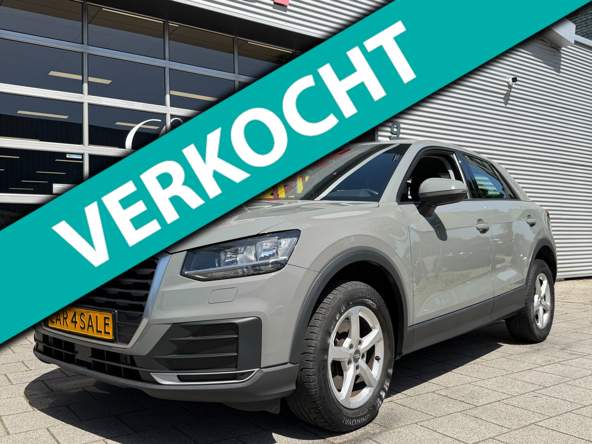 Audi Q2 1.0 TFSI Design Pro Line Plus - Navigatie I Leer I Airco I PDC I Comfort pakket I Trekhaak I Dealer onderhouden 2017 - voorkant