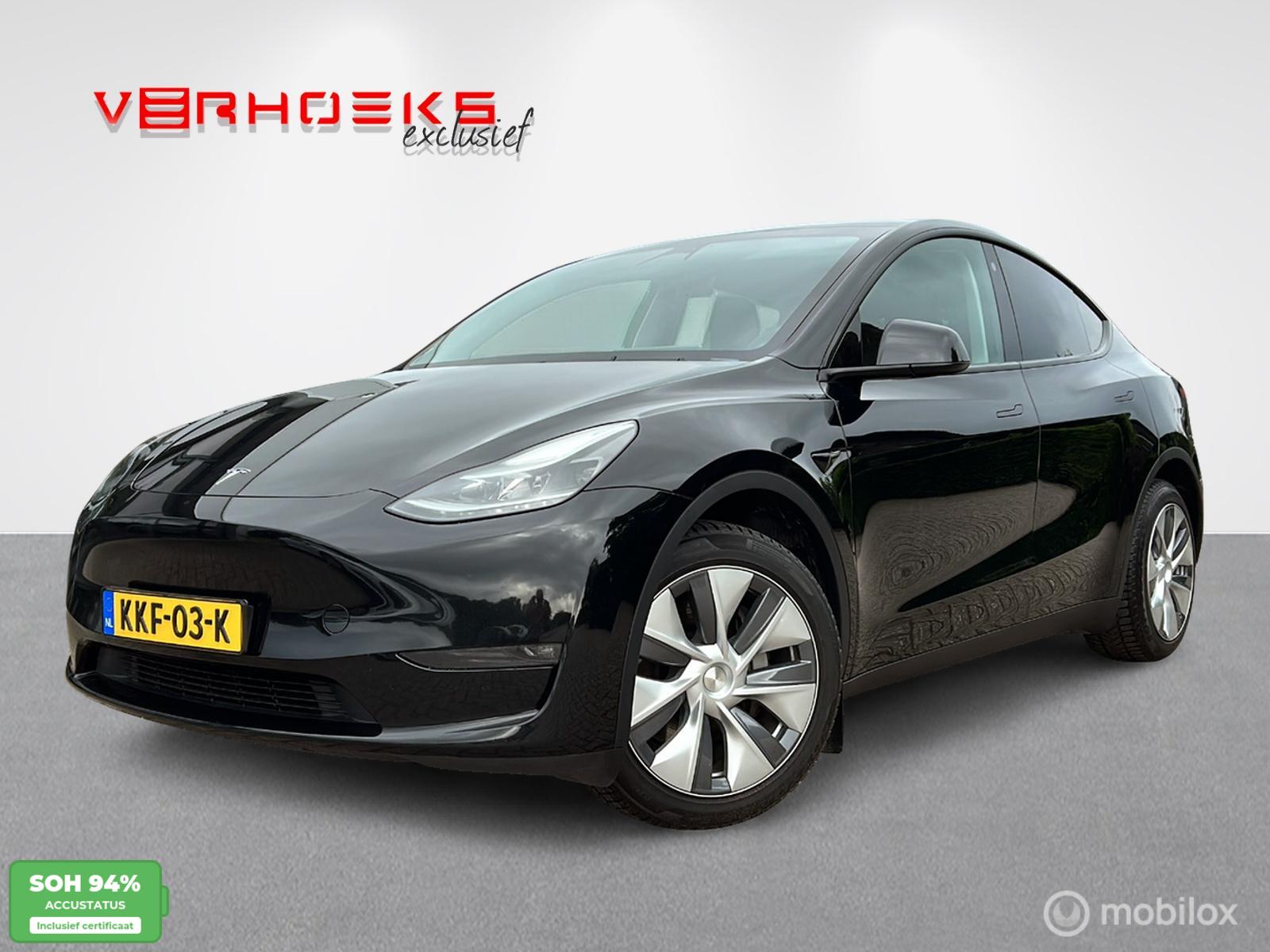 Tesla Model Y Long Range Dual Motor + Trekhaak!! BTW!! 2023 - voorkant