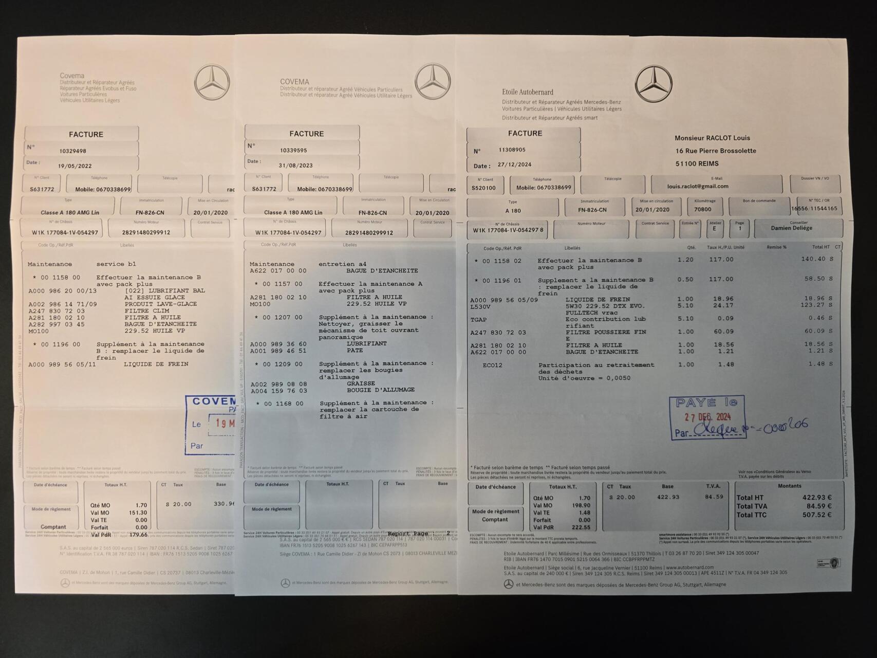 Foto van Mercedes-Benz A-class