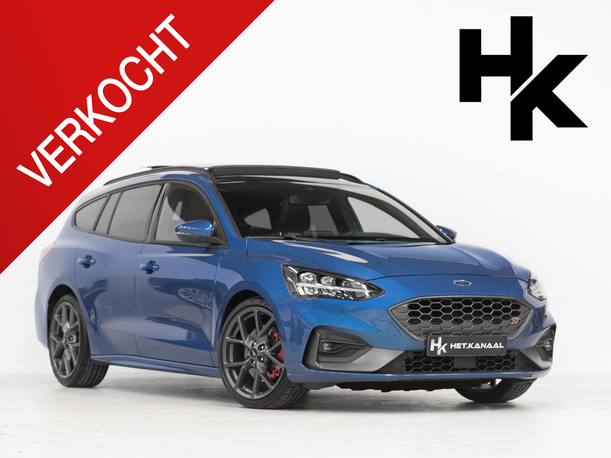 Ford Focus Wagon 2.3 EcoBoost ST-3 2019 - voorkant